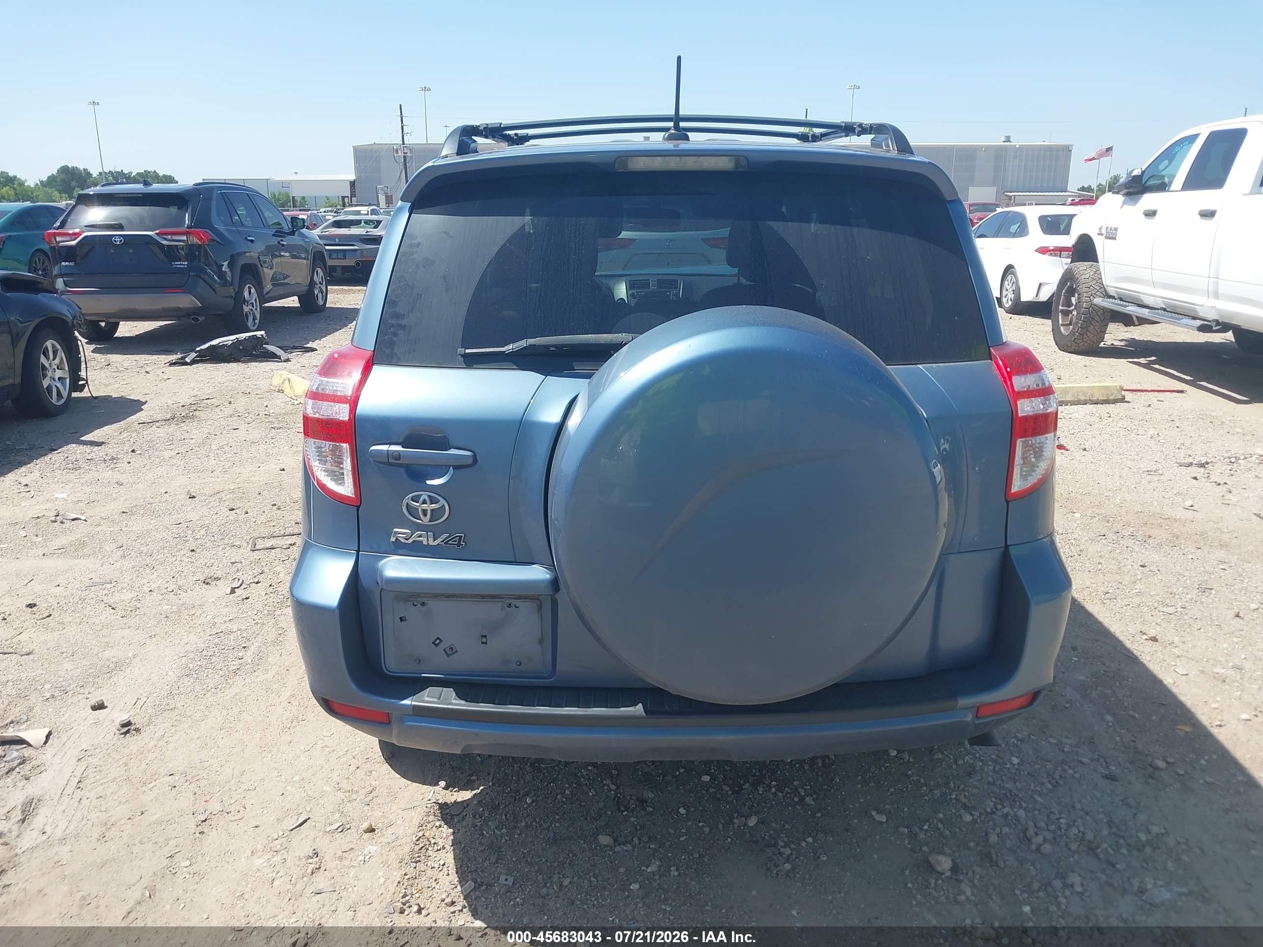 2011 Toyota Rav4 Limited Blue vin: 2T3YF4DV6BW075864