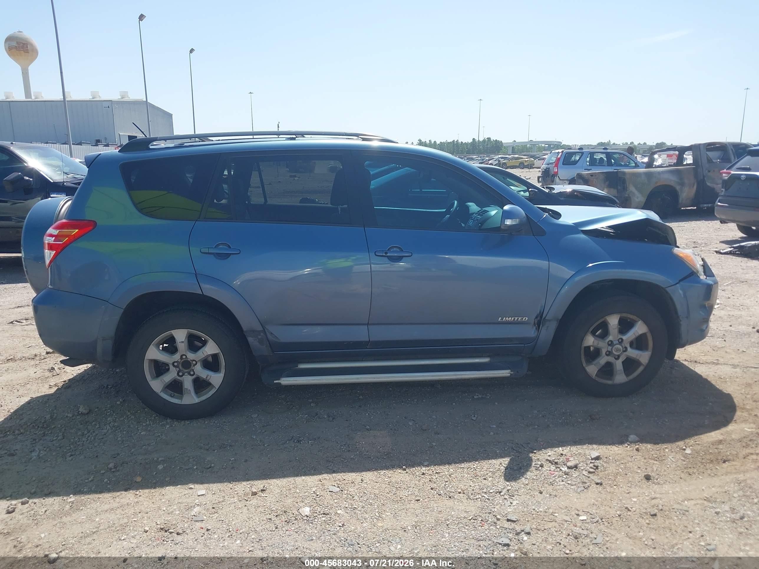 2011 Toyota Rav4 Limited Blue vin: 2T3YF4DV6BW075864