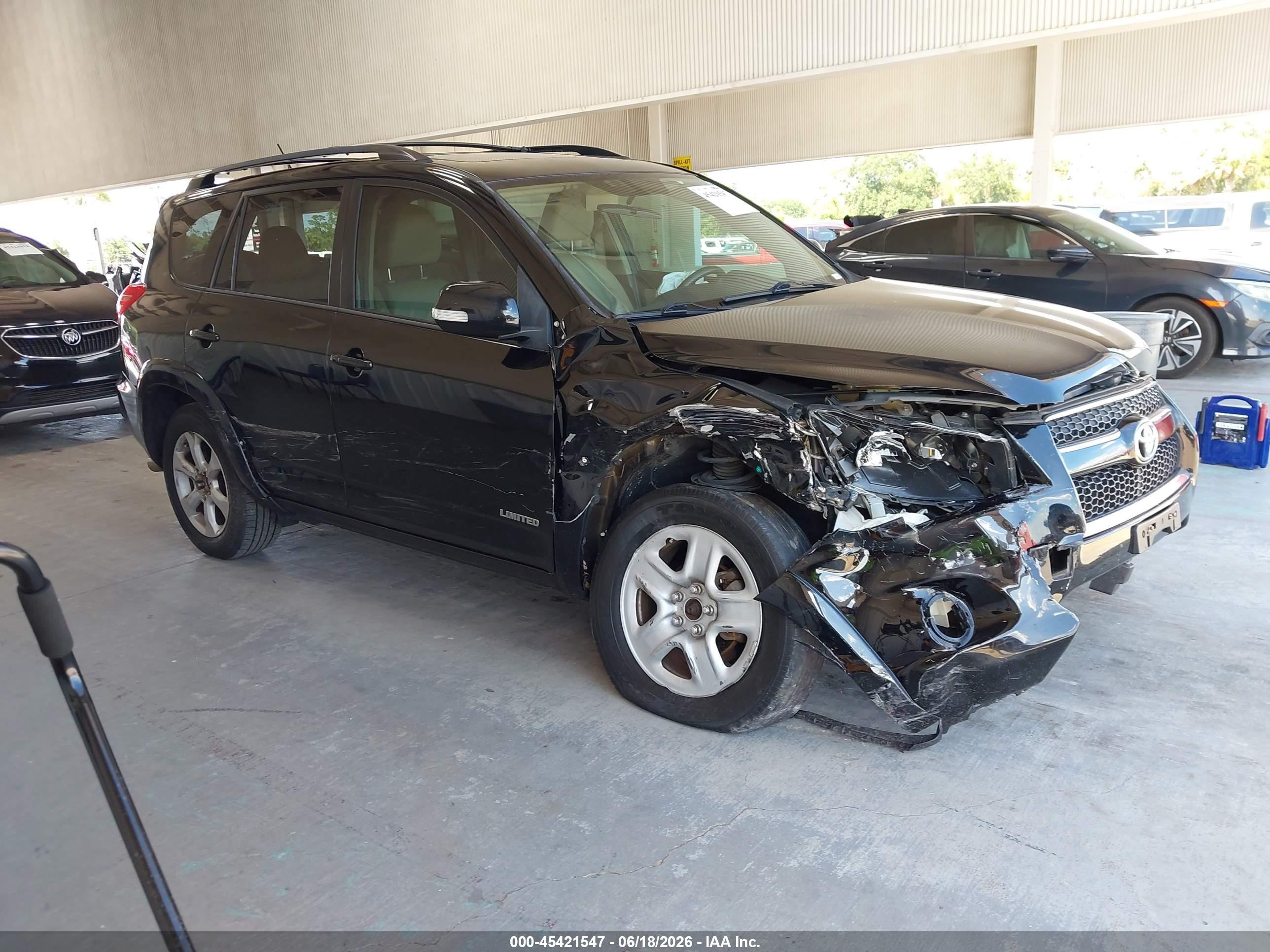 2012 Toyota Rav4 Limited Black vin: 2T3YF4DV6CW124319
