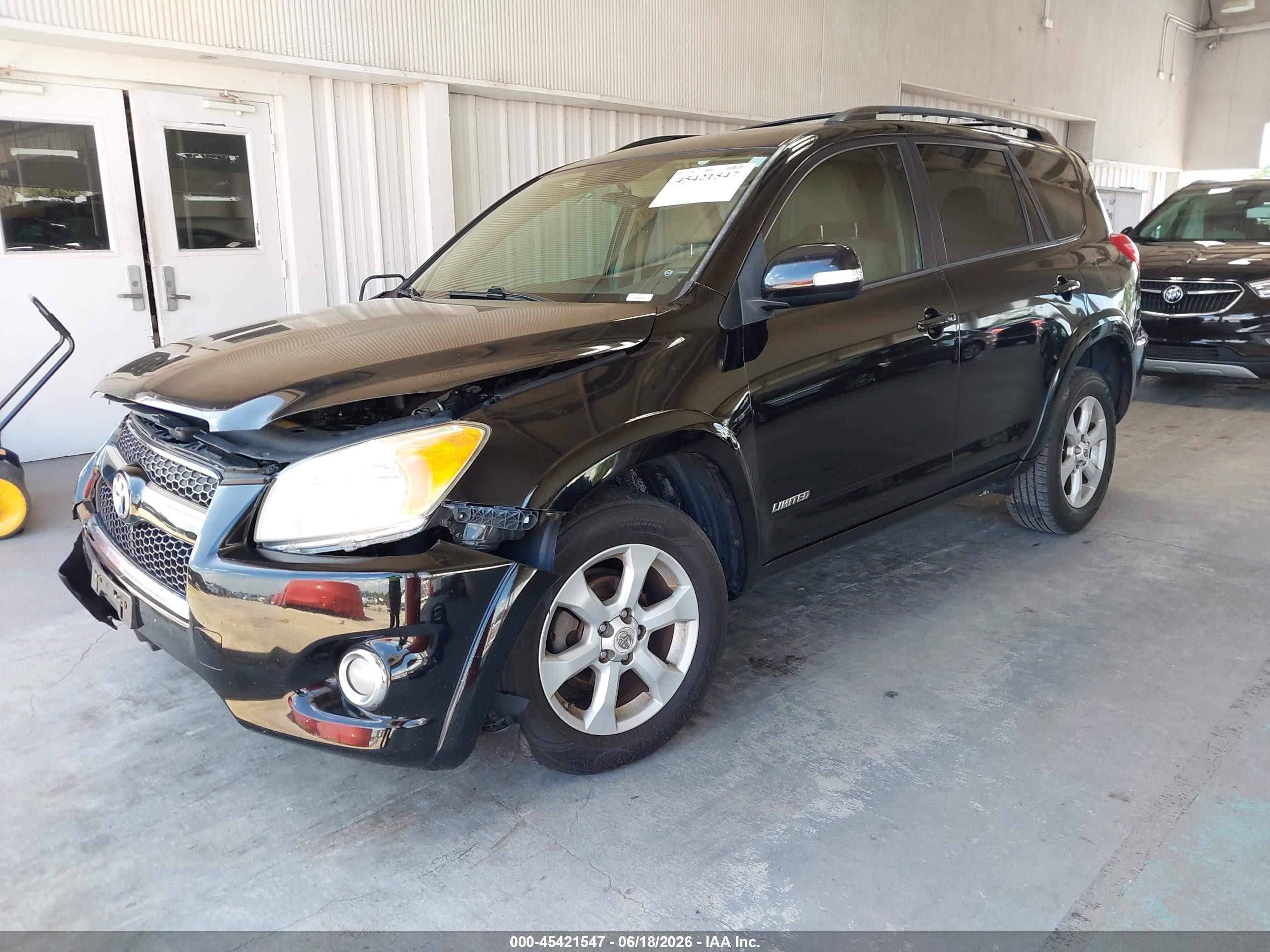 2012 Toyota Rav4 Limited Black vin: 2T3YF4DV6CW124319
