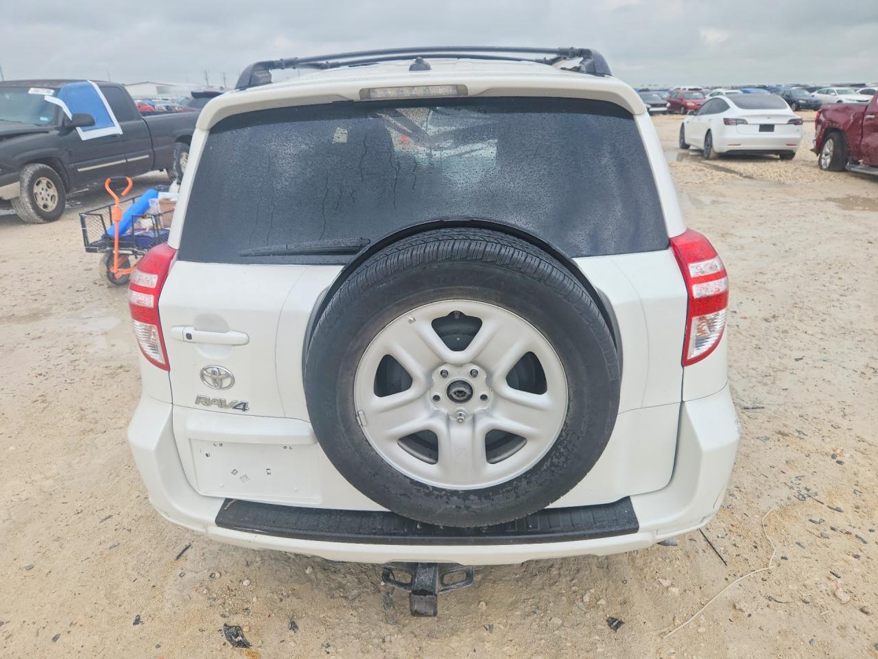 2012 Toyota Rav4 Limited White vin: 2T3YF4DV6CW129004