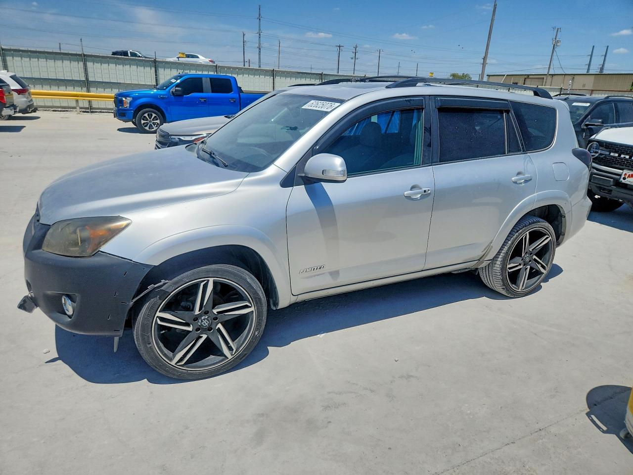 2010 Toyota Rav4 Limited Silver vin: 2T3YF4DV7AW038899