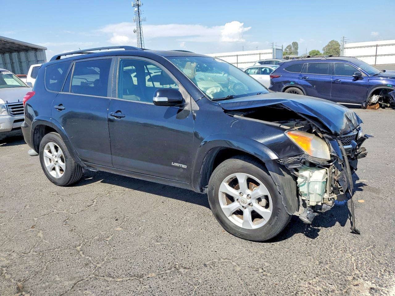 2011 Toyota Rav4 Limited Black vin: 2T3YF4DV7BW065313