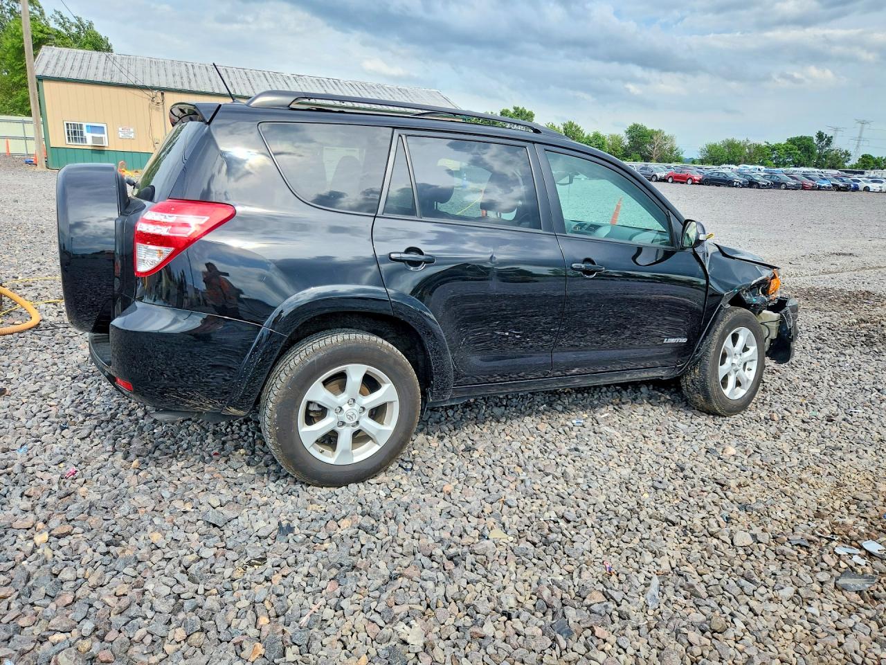 2012 Toyota Rav4 Limited Черный vin: 2T3YF4DV7CW144269