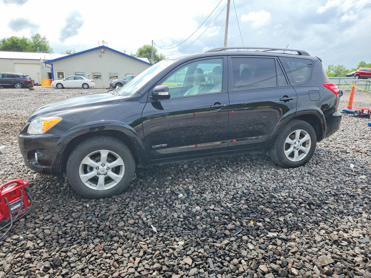 2012 Toyota Rav4 Limited Черный vin: 2T3YF4DV7CW144269