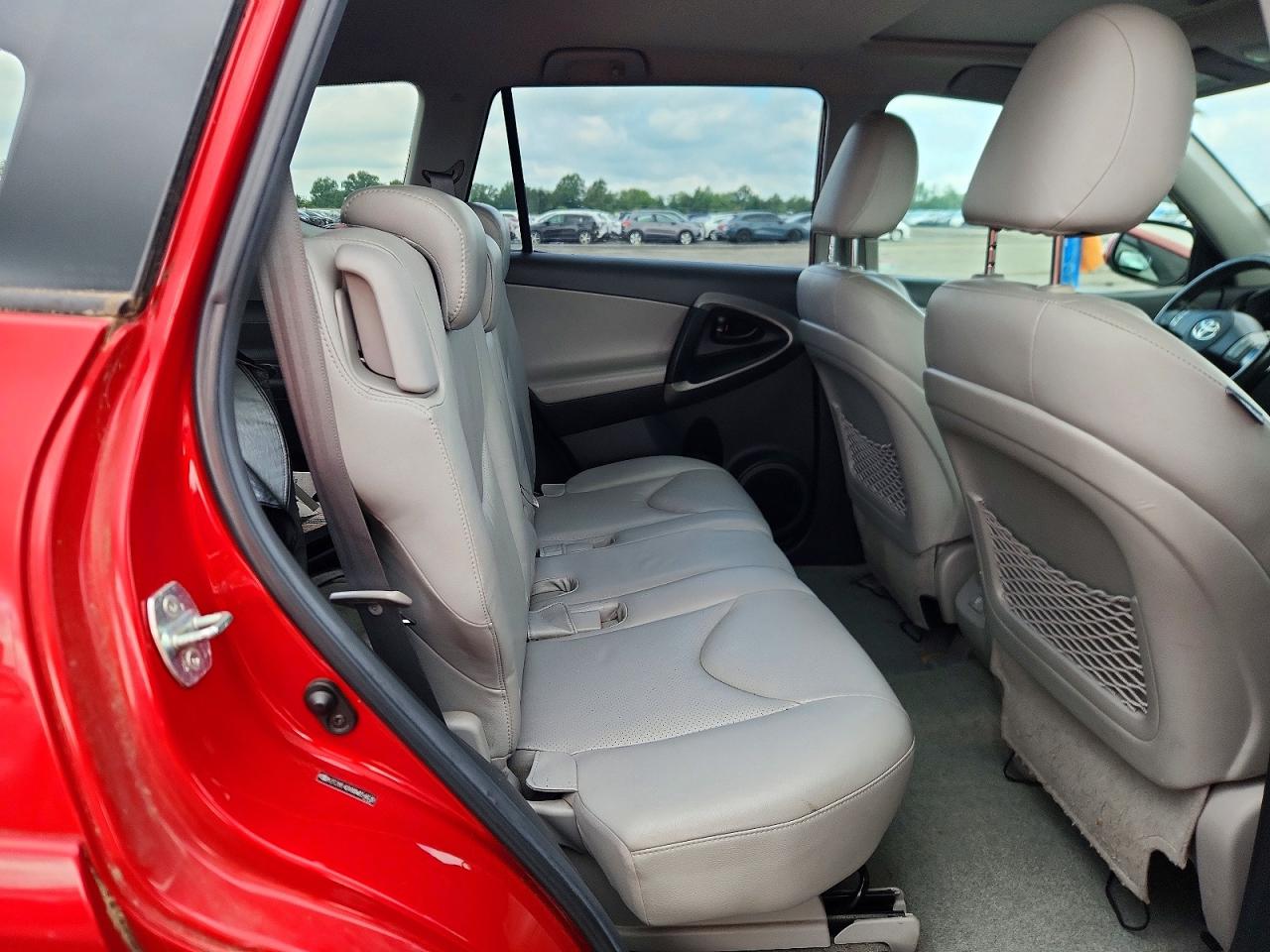 2011 Toyota Rav4 Limited Red vin: 2T3YF4DV8BW054630
