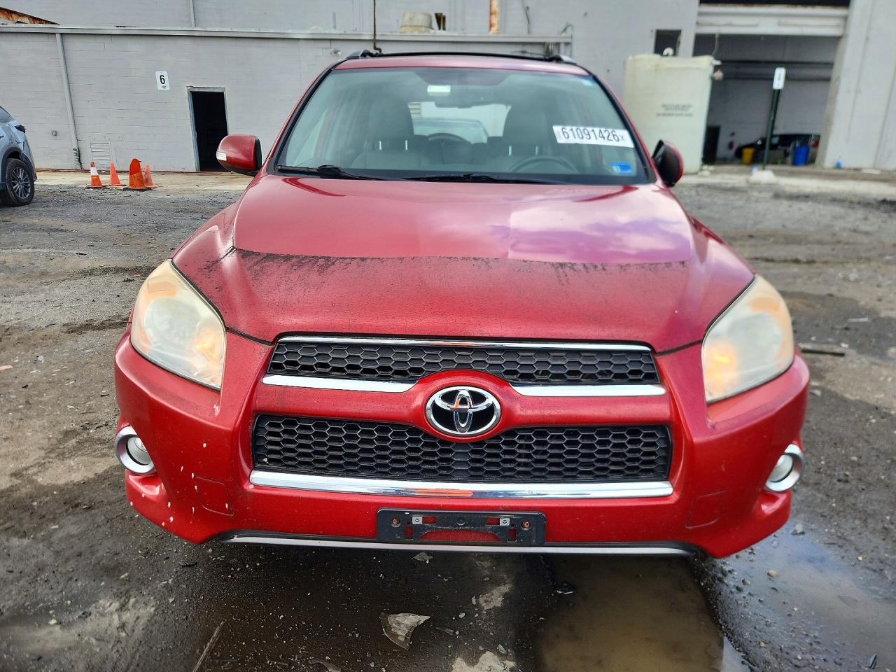 2011 Toyota Rav4 Limited Red vin: 2T3YF4DV8BW054630