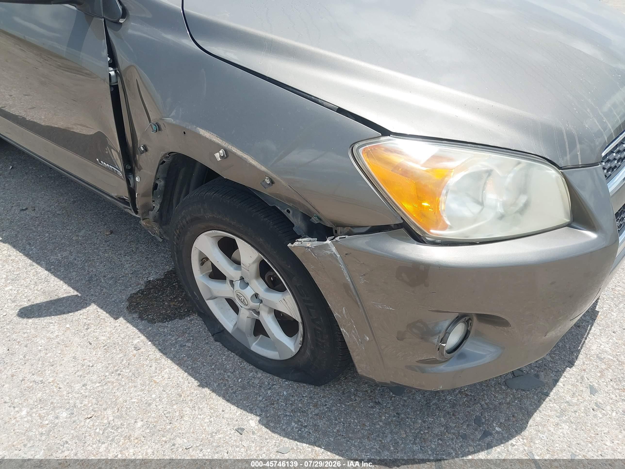 2011 Toyota Rav4 Limited Gray vin: 2T3YF4DV9BW073994