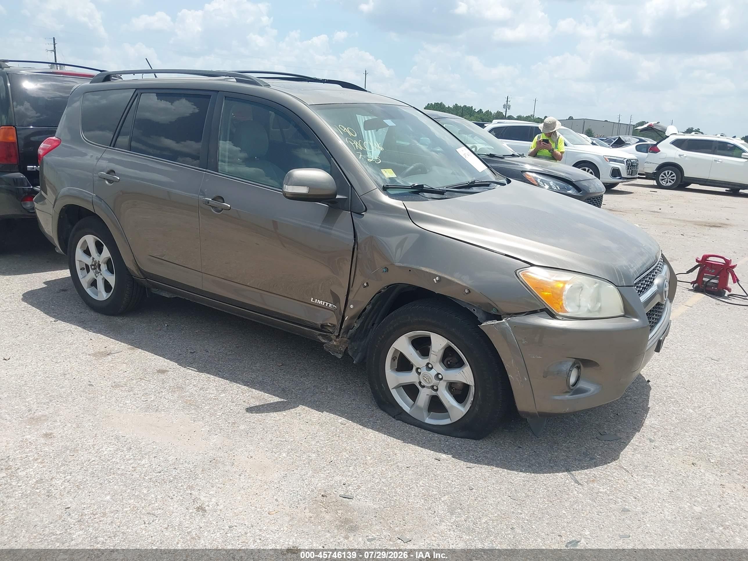 2011 Toyota Rav4 Limited Gray vin: 2T3YF4DV9BW073994
