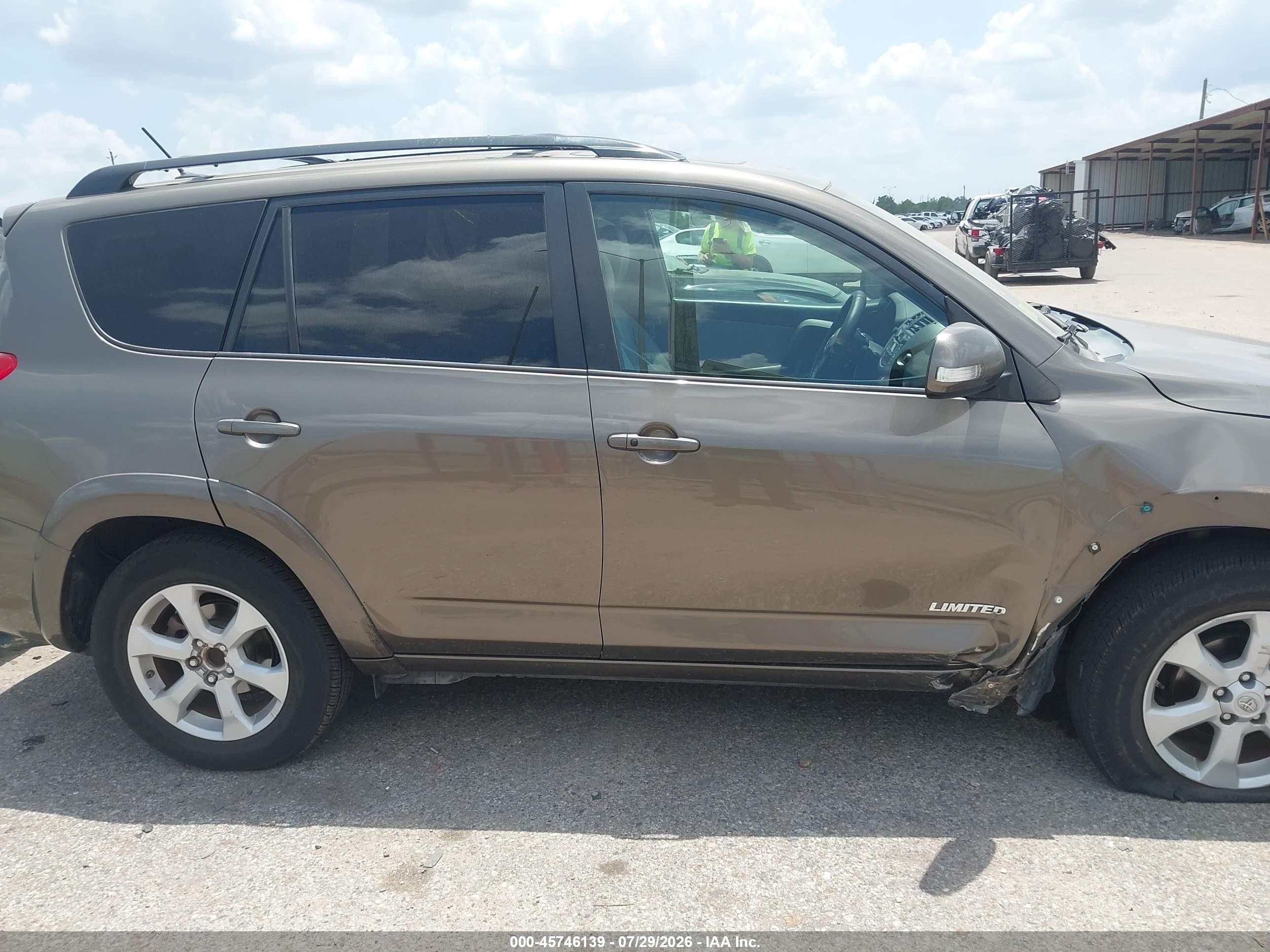 2011 Toyota Rav4 Limited Gray vin: 2T3YF4DV9BW073994