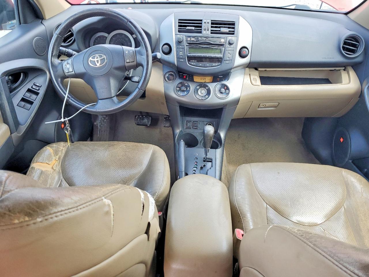 2010 Toyota Rav4 Limited Red vin: 2T3YF4DVXAW018923