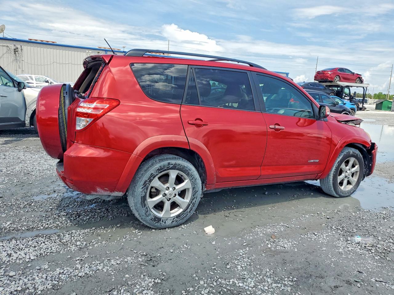 2010 Toyota Rav4 Limited Red vin: 2T3YF4DVXAW018923
