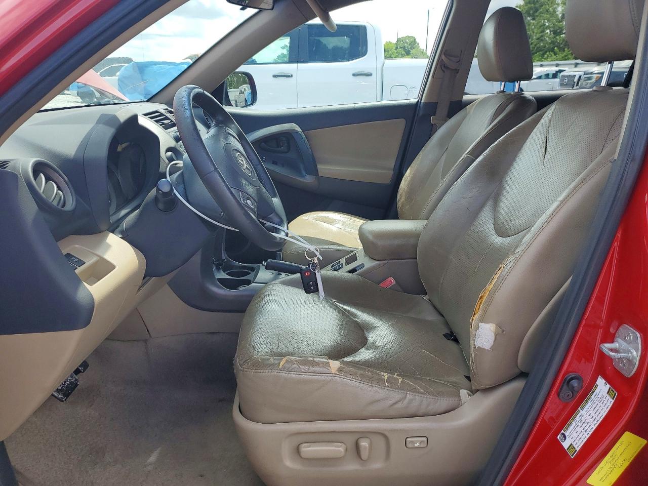 2010 Toyota Rav4 Limited Red vin: 2T3YF4DVXAW018923