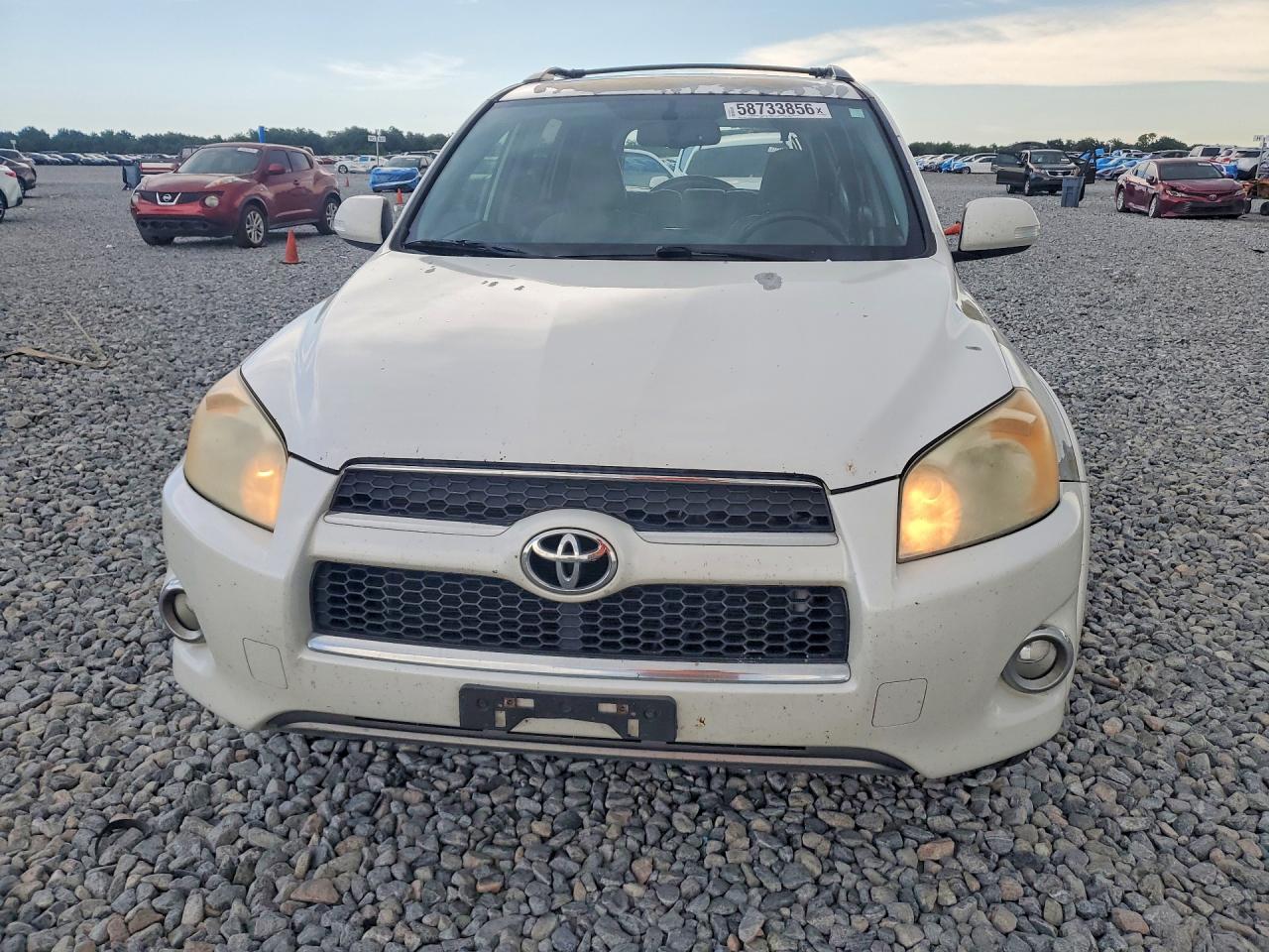 2012 Toyota Rav4 Limited White vin: 2T3YF4DVXCW130981
