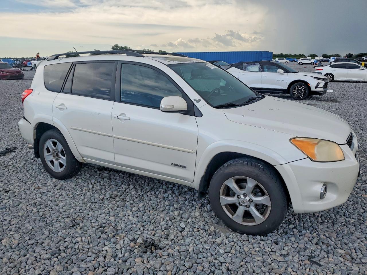 2012 Toyota Rav4 Limited White vin: 2T3YF4DVXCW130981