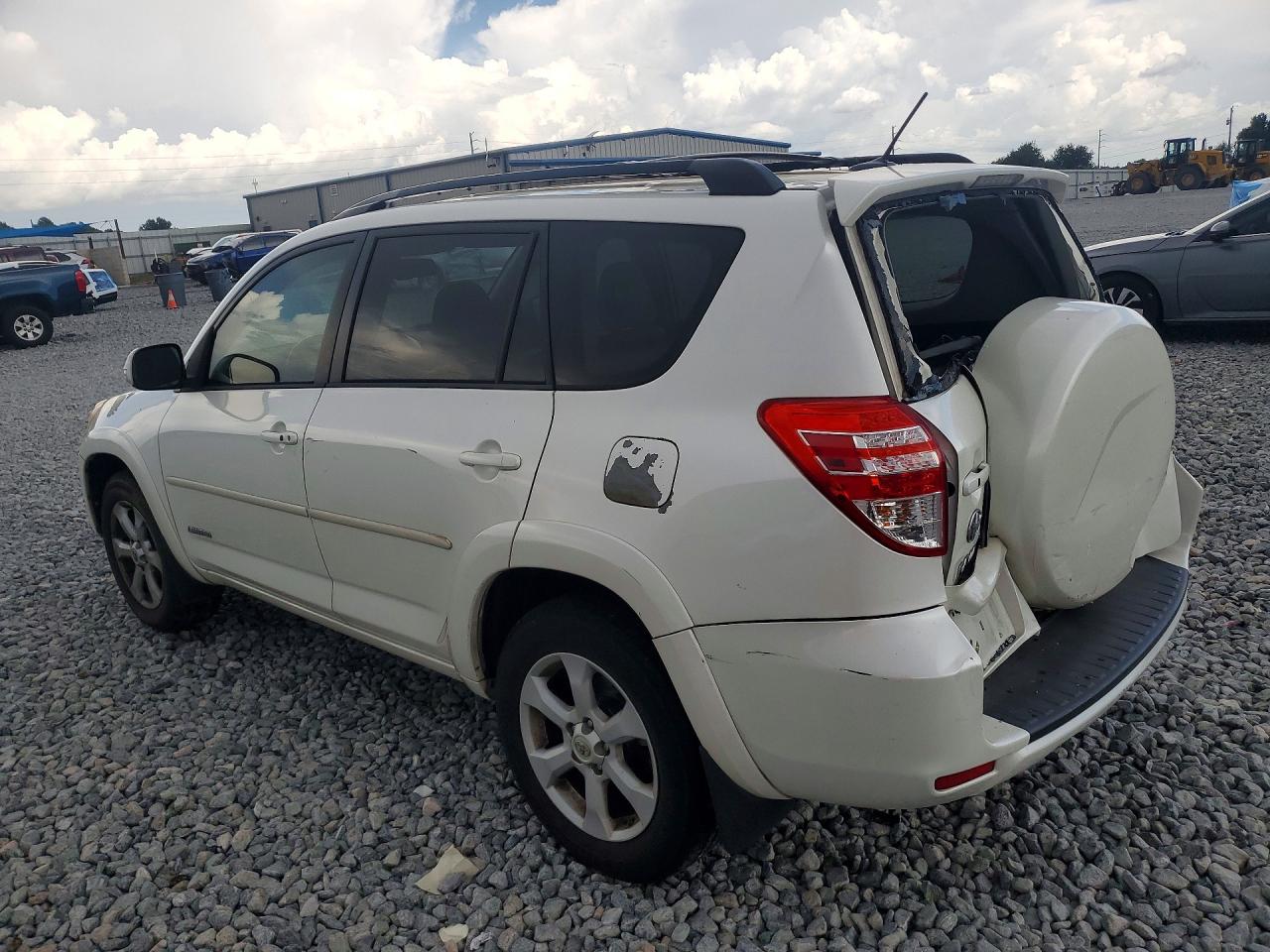 2012 Toyota Rav4 Limited White vin: 2T3YF4DVXCW130981