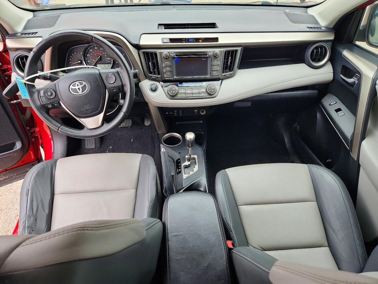 2013 Toyota Rav4 Limited Красный vin: 2T3YFREV0DW011866