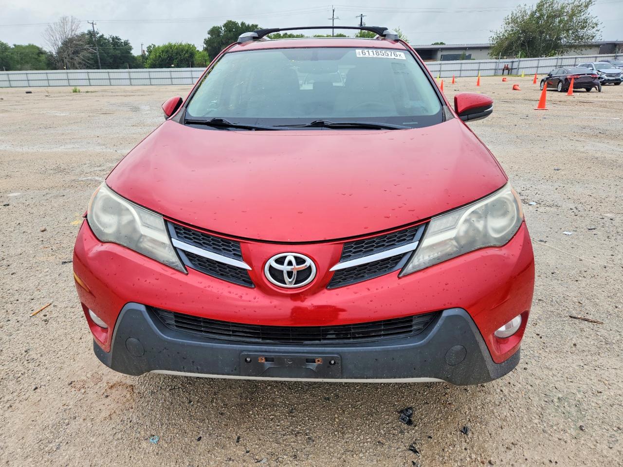 2013 Toyota Rav4 Limited Красный vin: 2T3YFREV0DW011866