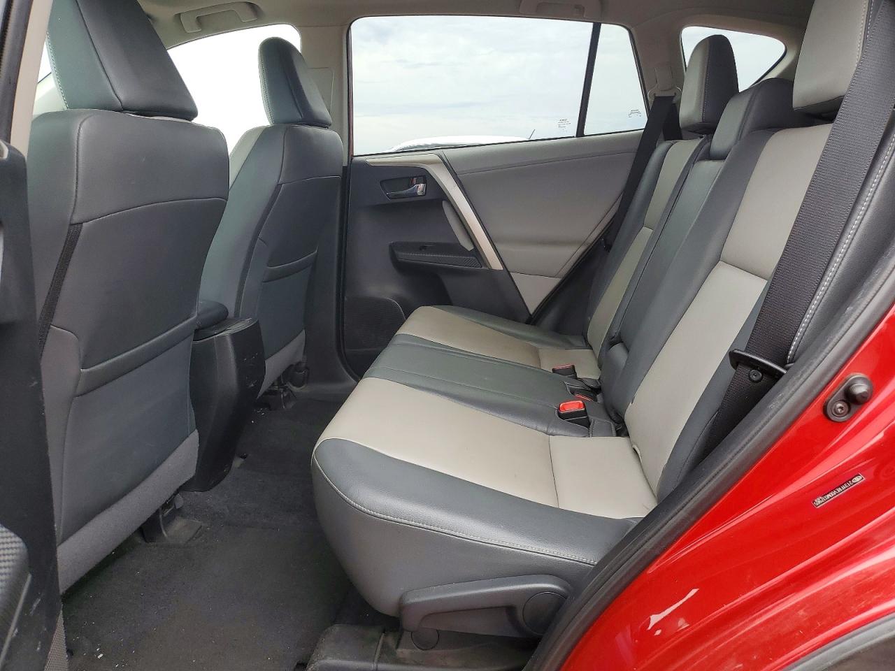2013 Toyota Rav4 Limited Red vin: 2T3YFREV0DW037965