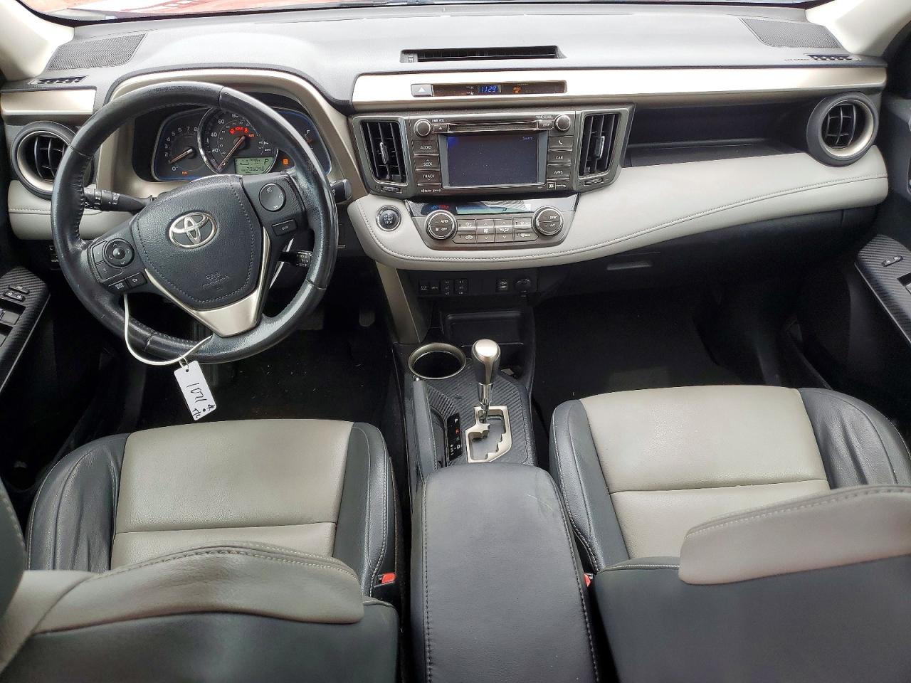 2013 Toyota Rav4 Limited Red vin: 2T3YFREV0DW037965