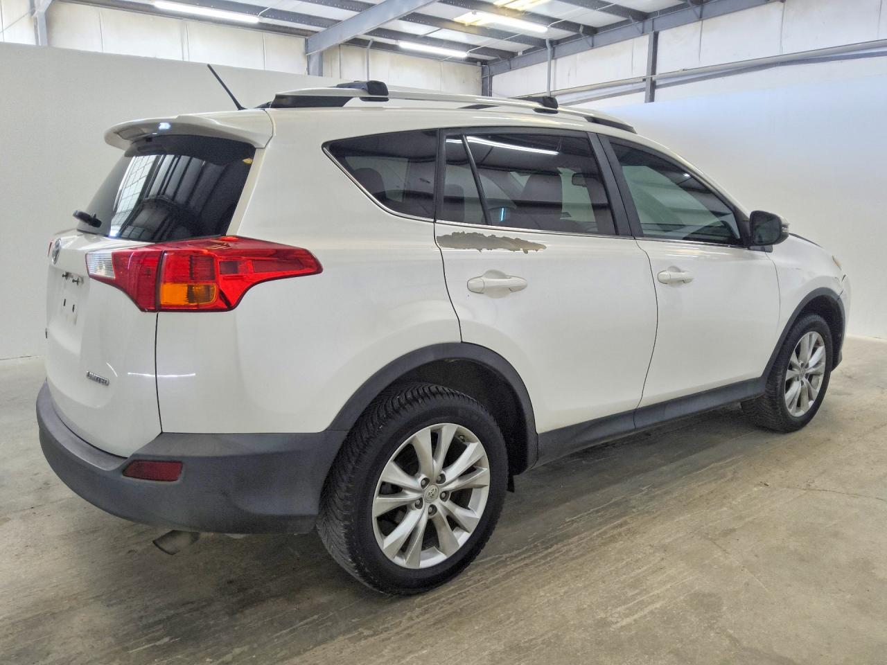 2013 Toyota Rav4 Limited Белый vin: 2T3YFREV0DW041496