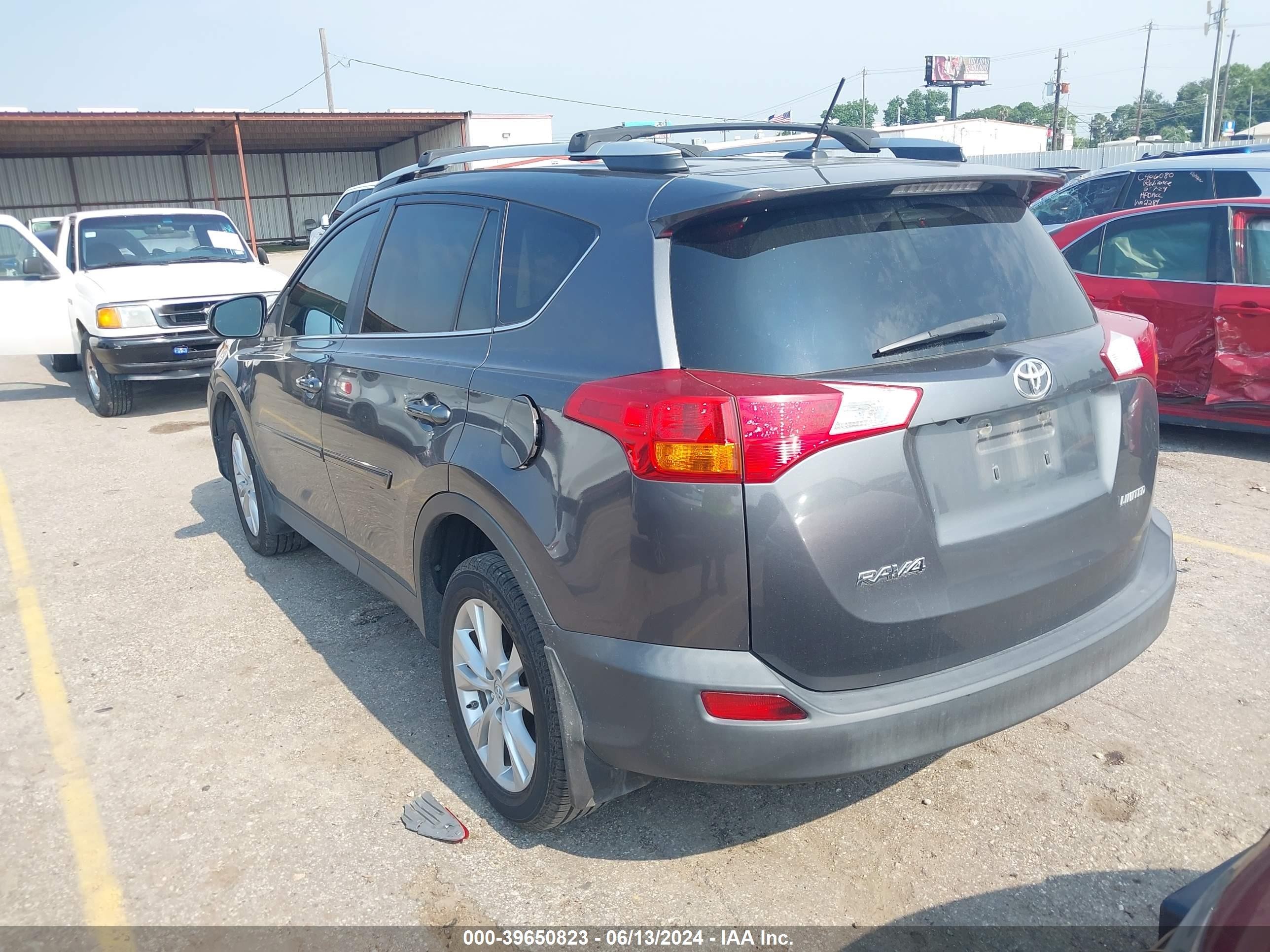 2013 Toyota Rav4 Limited Gray vin: 2T3YFREV0DW053941