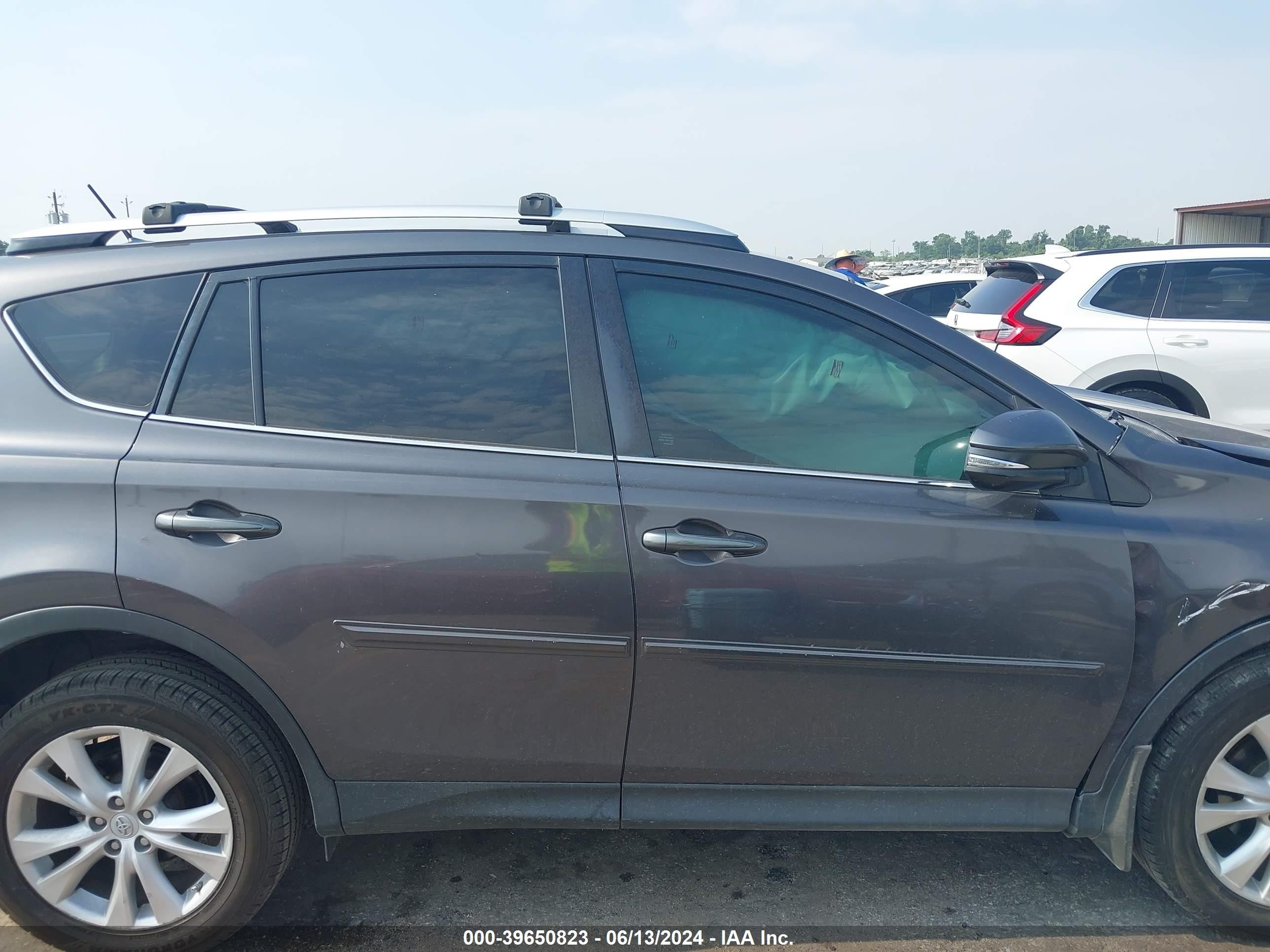 2013 Toyota Rav4 Limited Gray vin: 2T3YFREV0DW053941