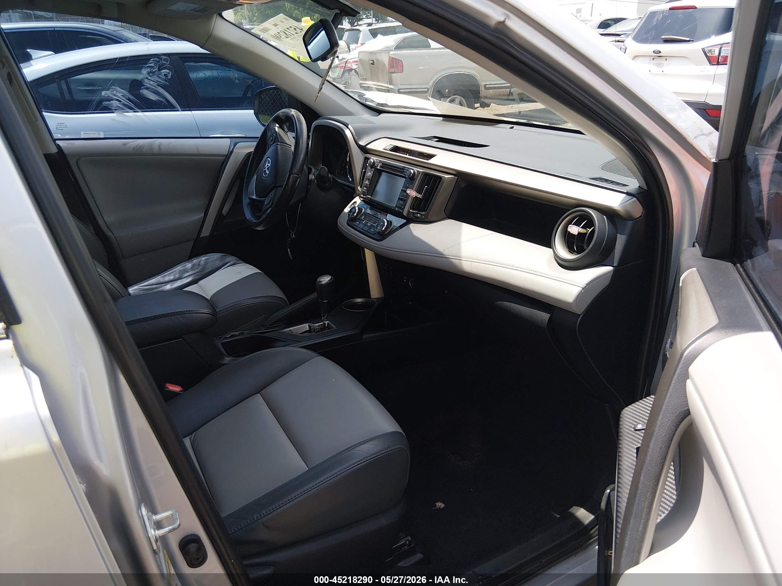 2013 Toyota Rav4 Limited Gray vin: 2T3YFREV0DW055138