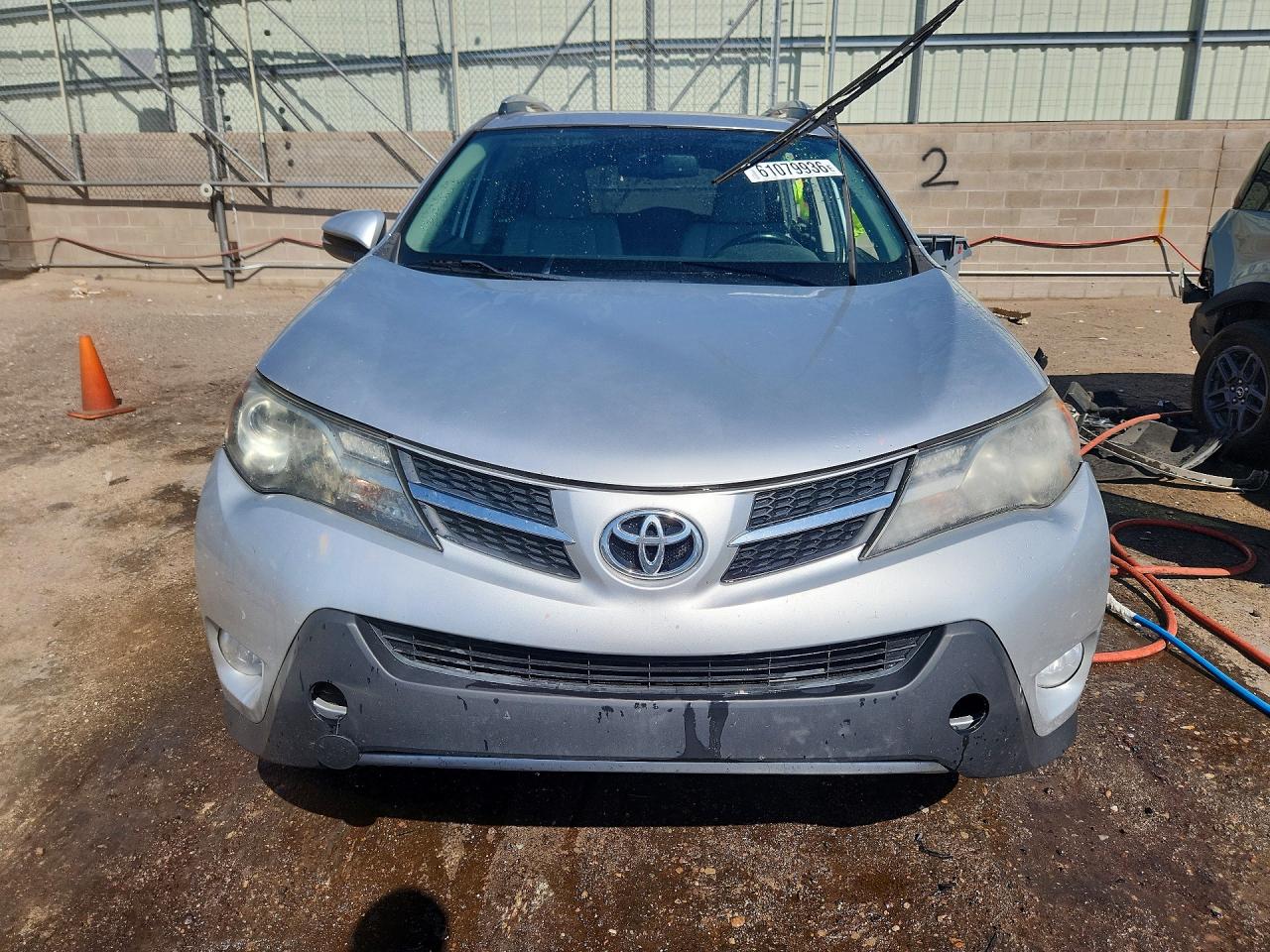 2013 Toyota Rav4 Limited Silver vin: 2T3YFREV0DW066947