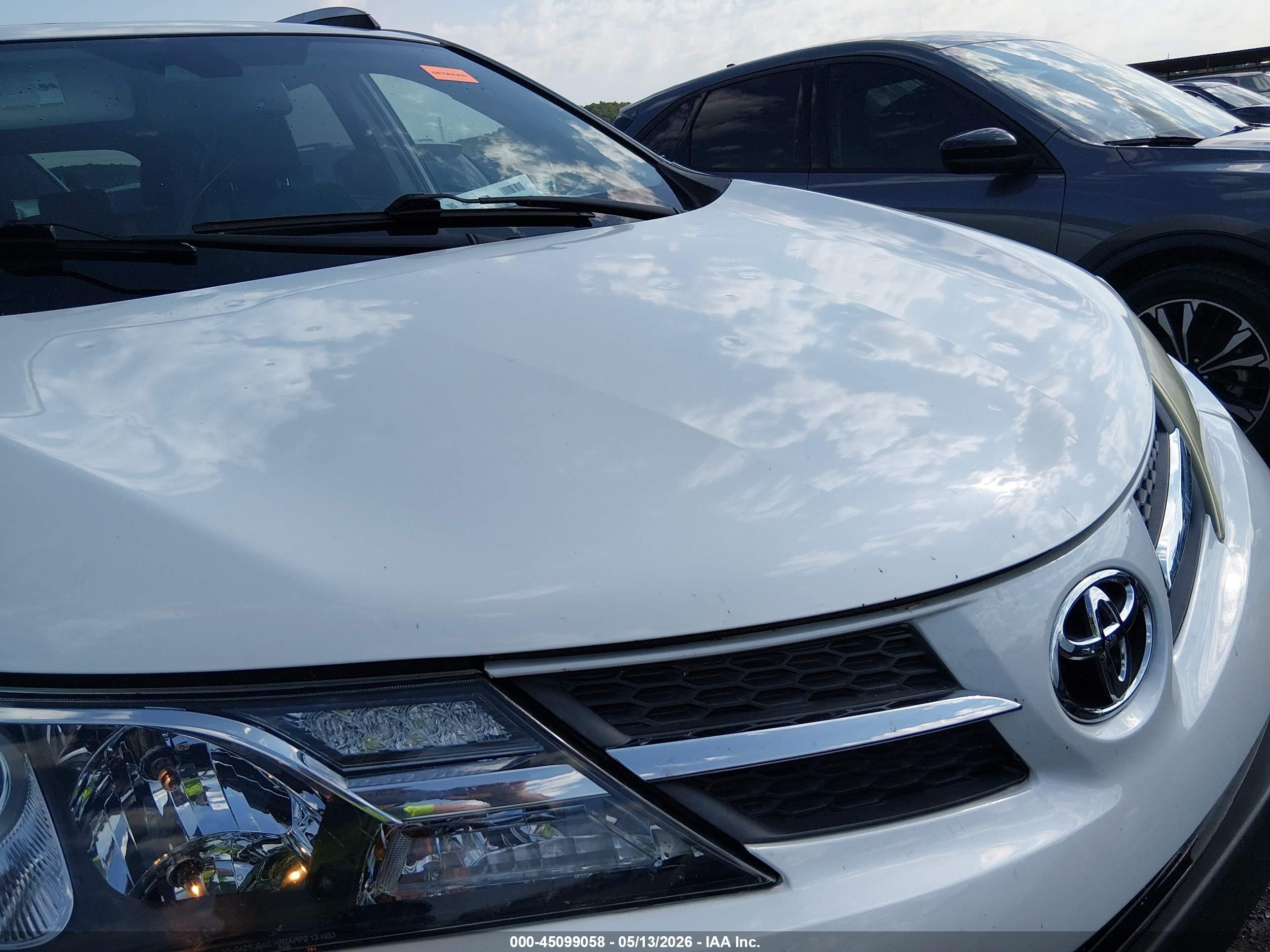 2014 Toyota Rav4 Limited White vin: 2T3YFREV0EW074922