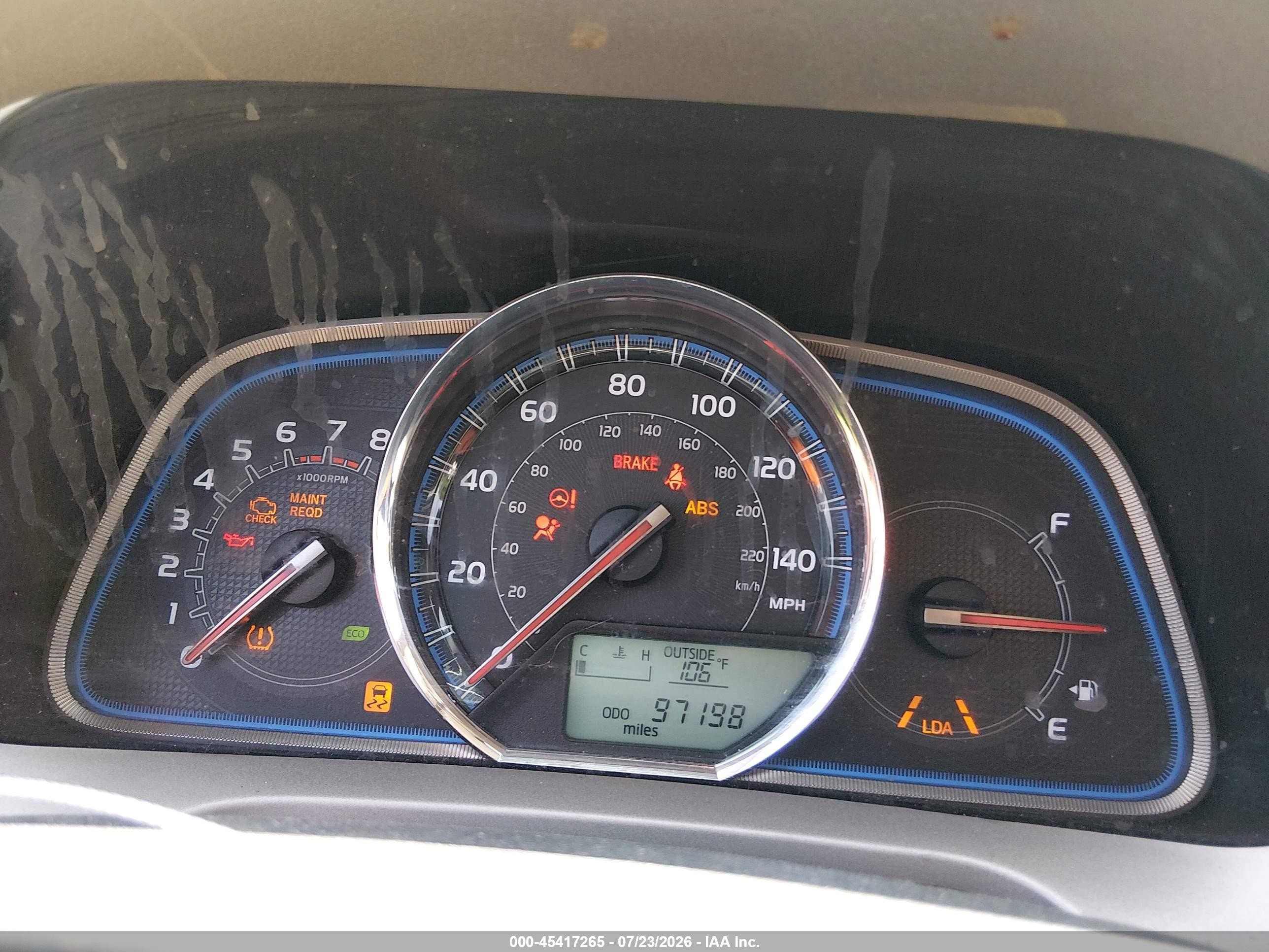 2014 Toyota Rav4 Limited Red vin: 2T3YFREV0EW100998