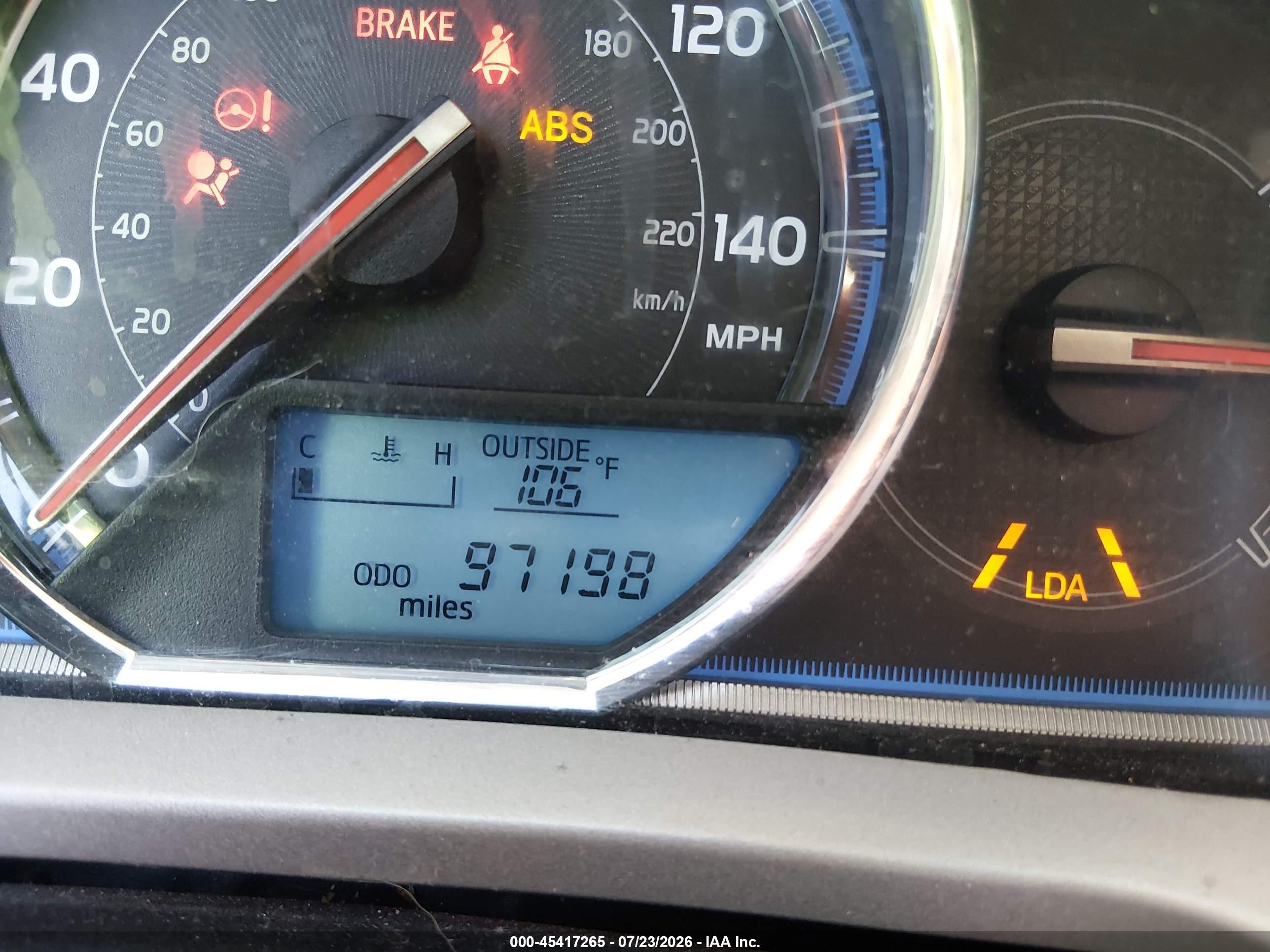 2014 Toyota Rav4 Limited Red vin: 2T3YFREV0EW100998