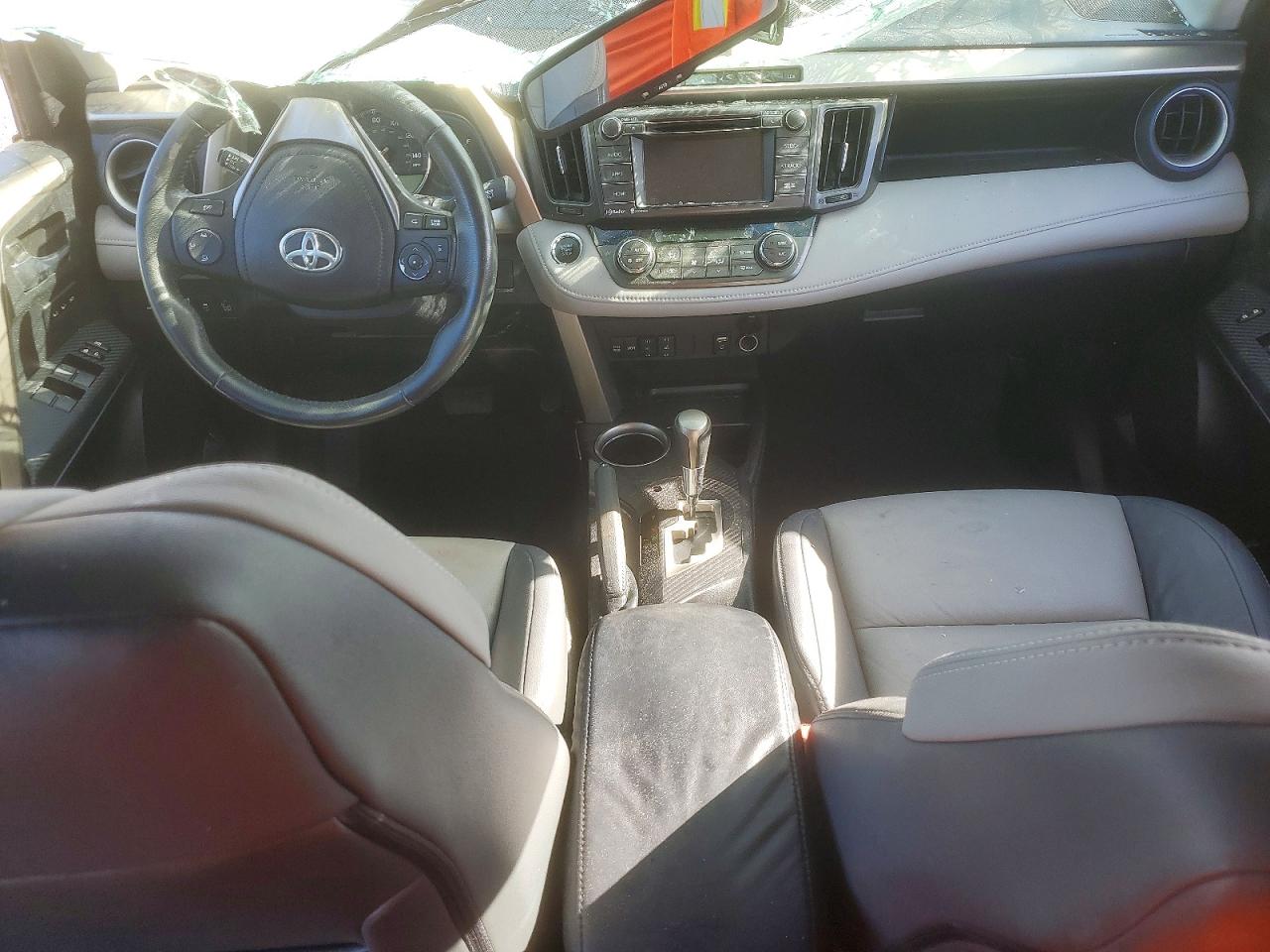 2015 Toyota Rav4 Limited White vin: 2T3YFREV0FW179168