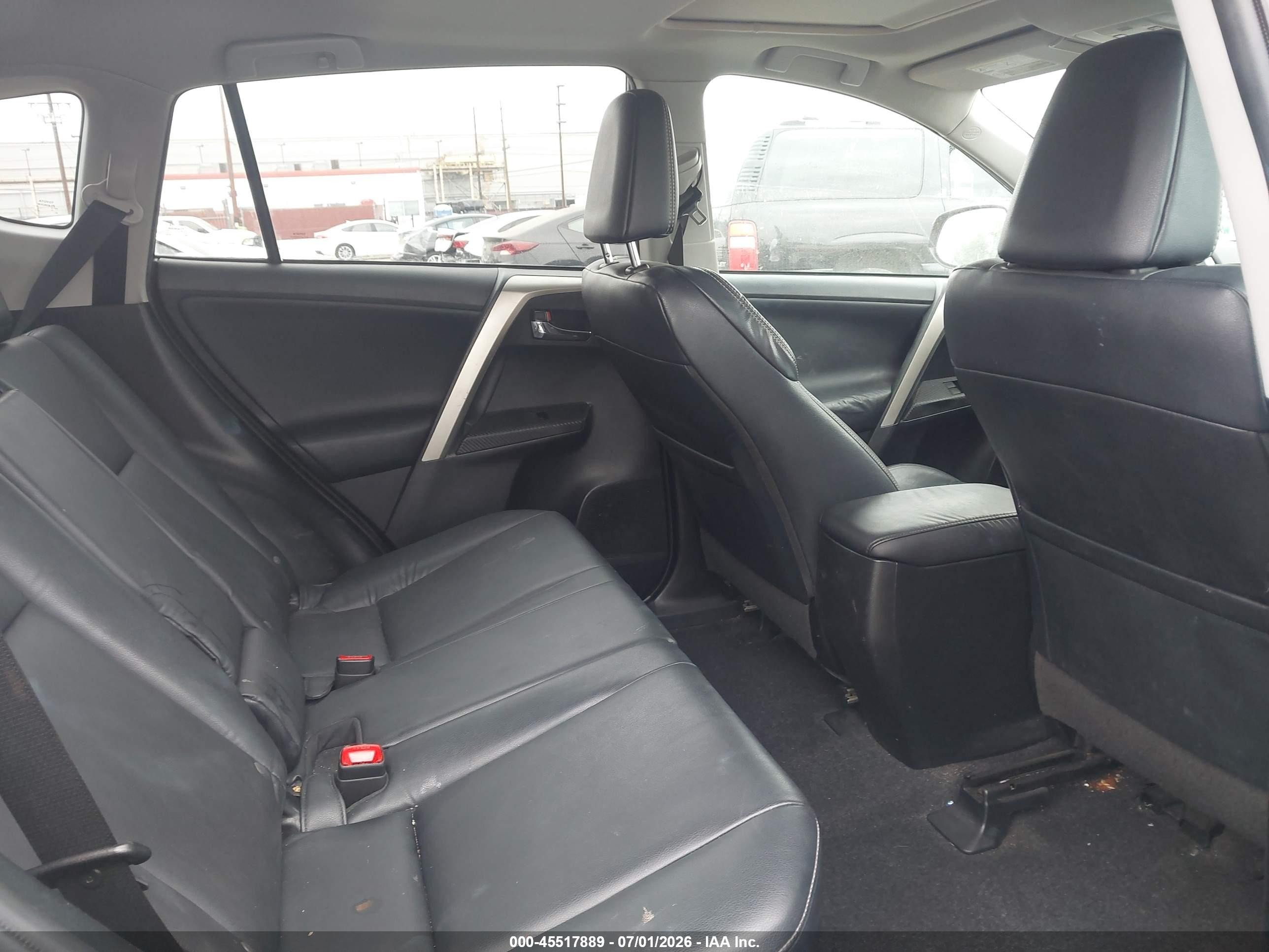 2015 Toyota Rav4 Limited Серый vin: 2T3YFREV0FW184578