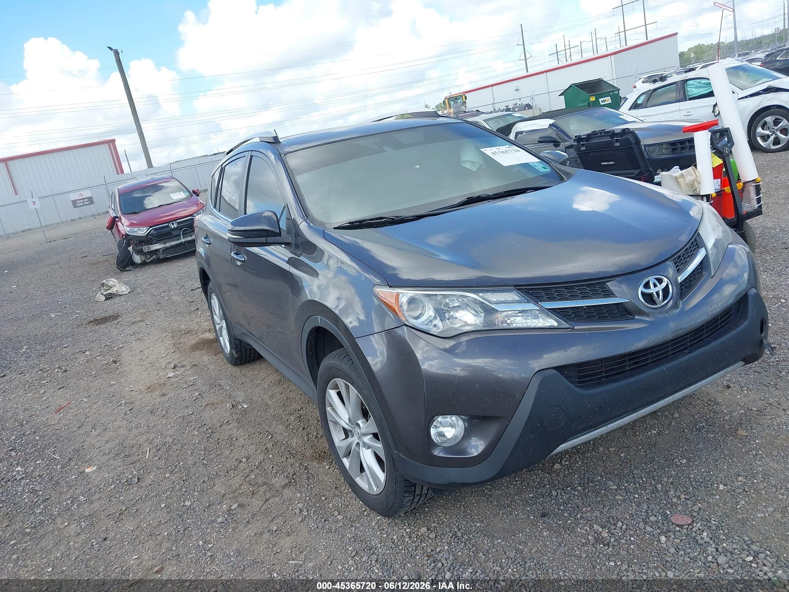 2015 Toyota Rav4 Limited Gray vin: 2T3YFREV0FW194012