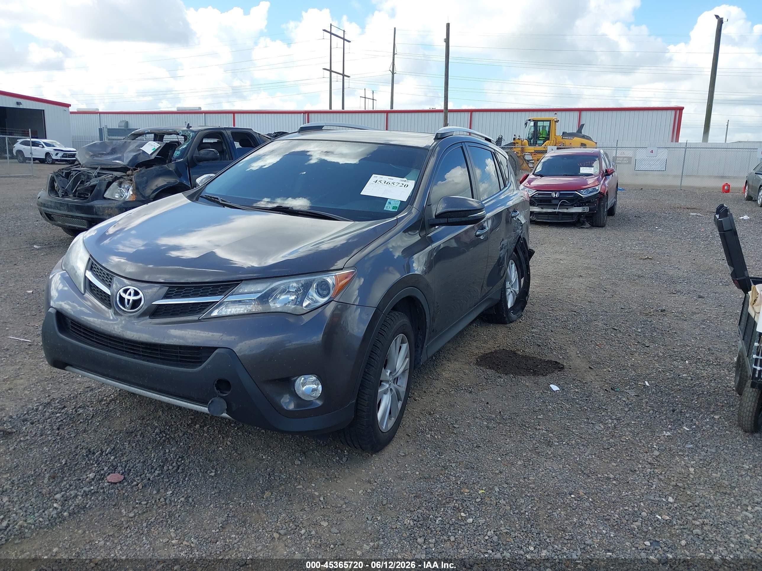 2015 Toyota Rav4 Limited Gray vin: 2T3YFREV0FW194012