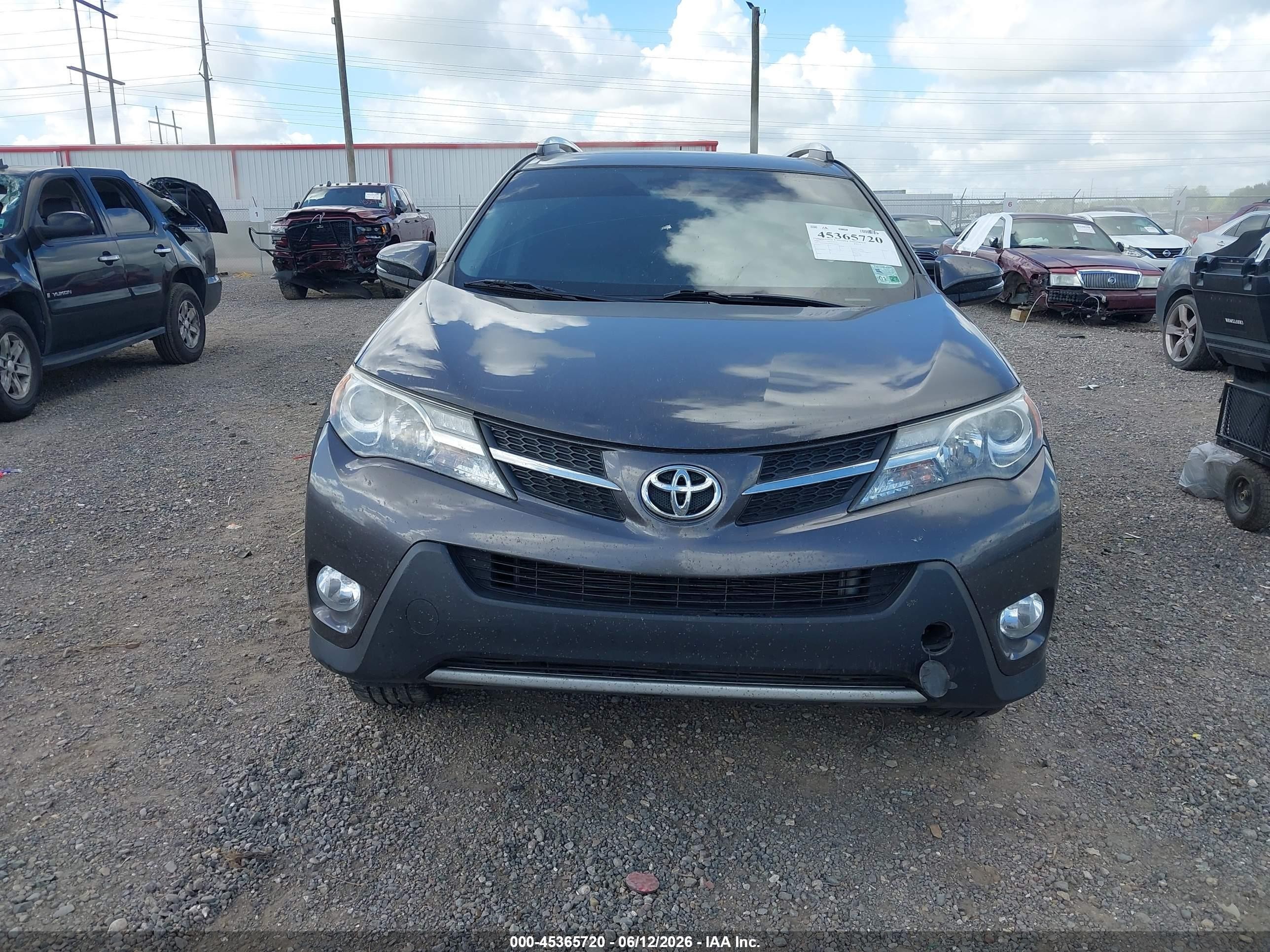 2015 Toyota Rav4 Limited Gray vin: 2T3YFREV0FW194012