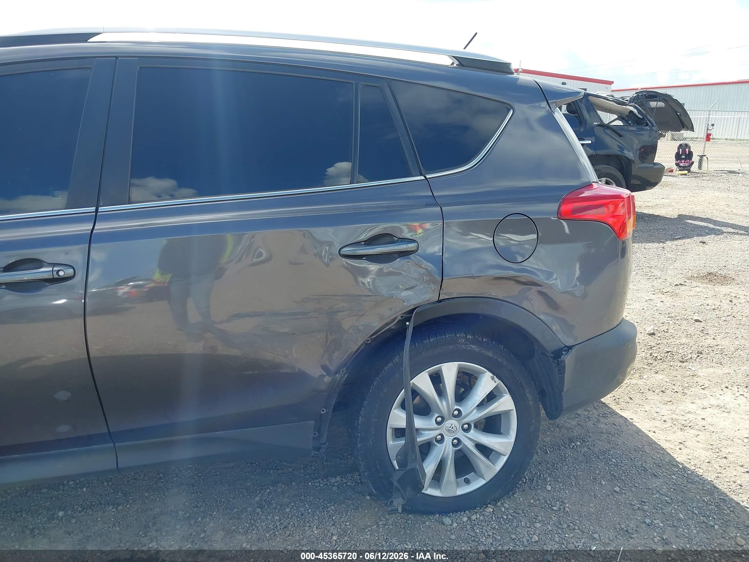2015 Toyota Rav4 Limited Gray vin: 2T3YFREV0FW194012