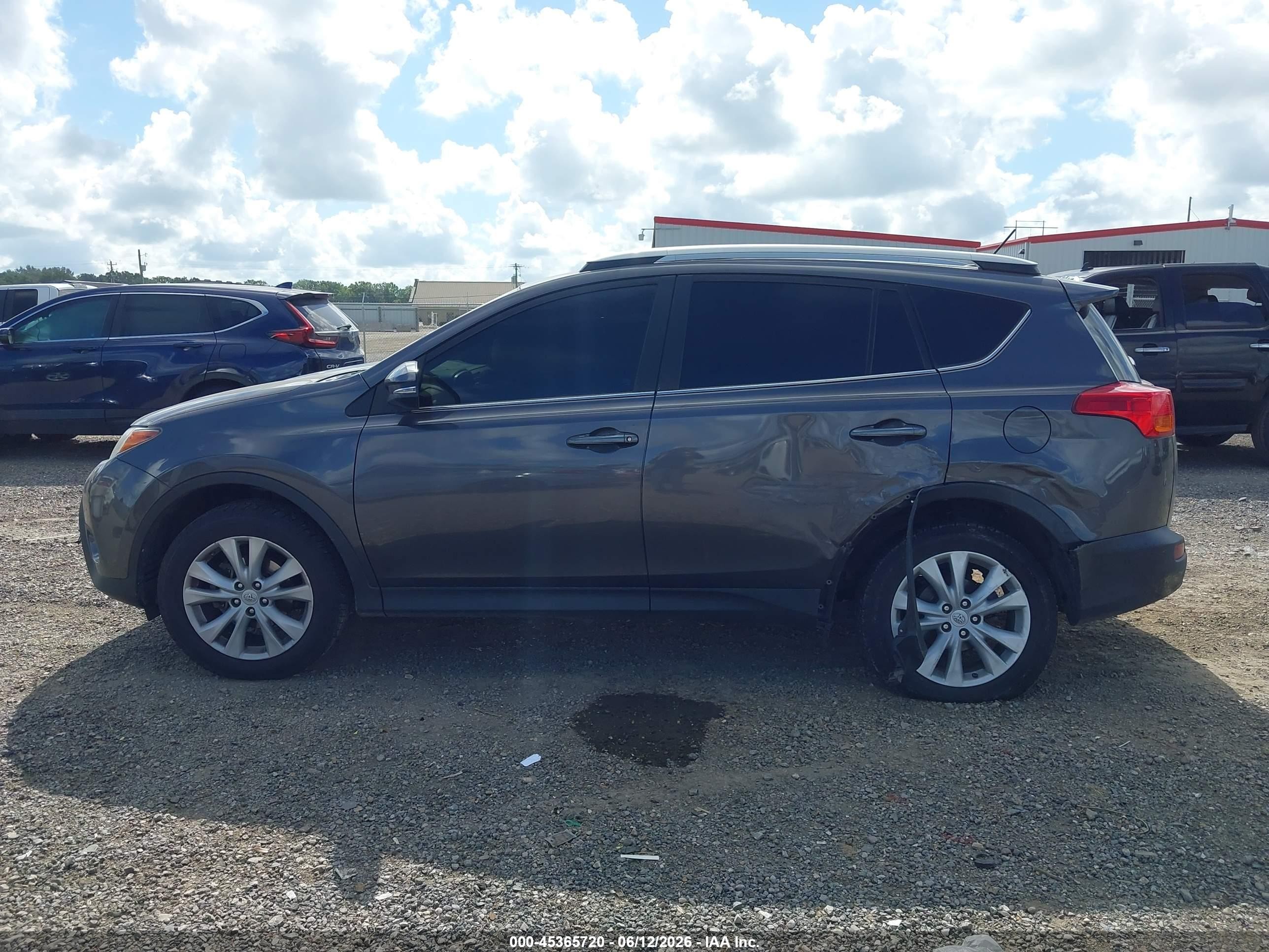 2015 Toyota Rav4 Limited Gray vin: 2T3YFREV0FW194012