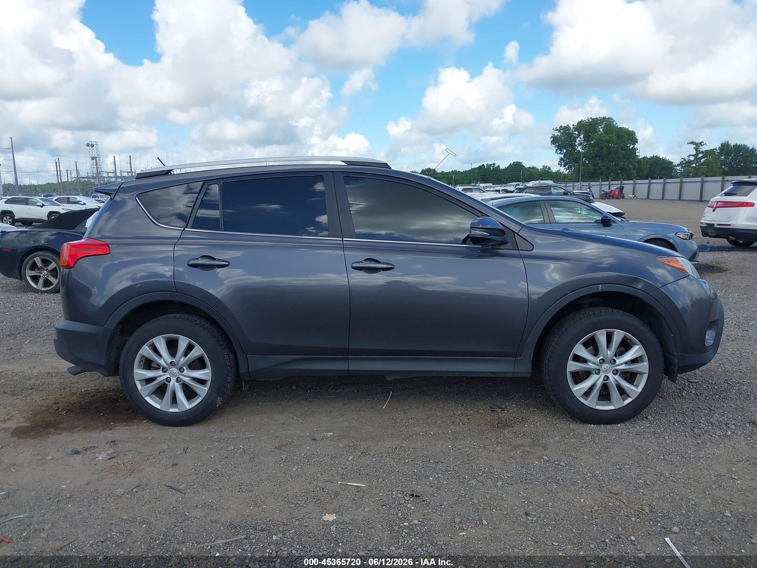 2015 Toyota Rav4 Limited Gray vin: 2T3YFREV0FW194012