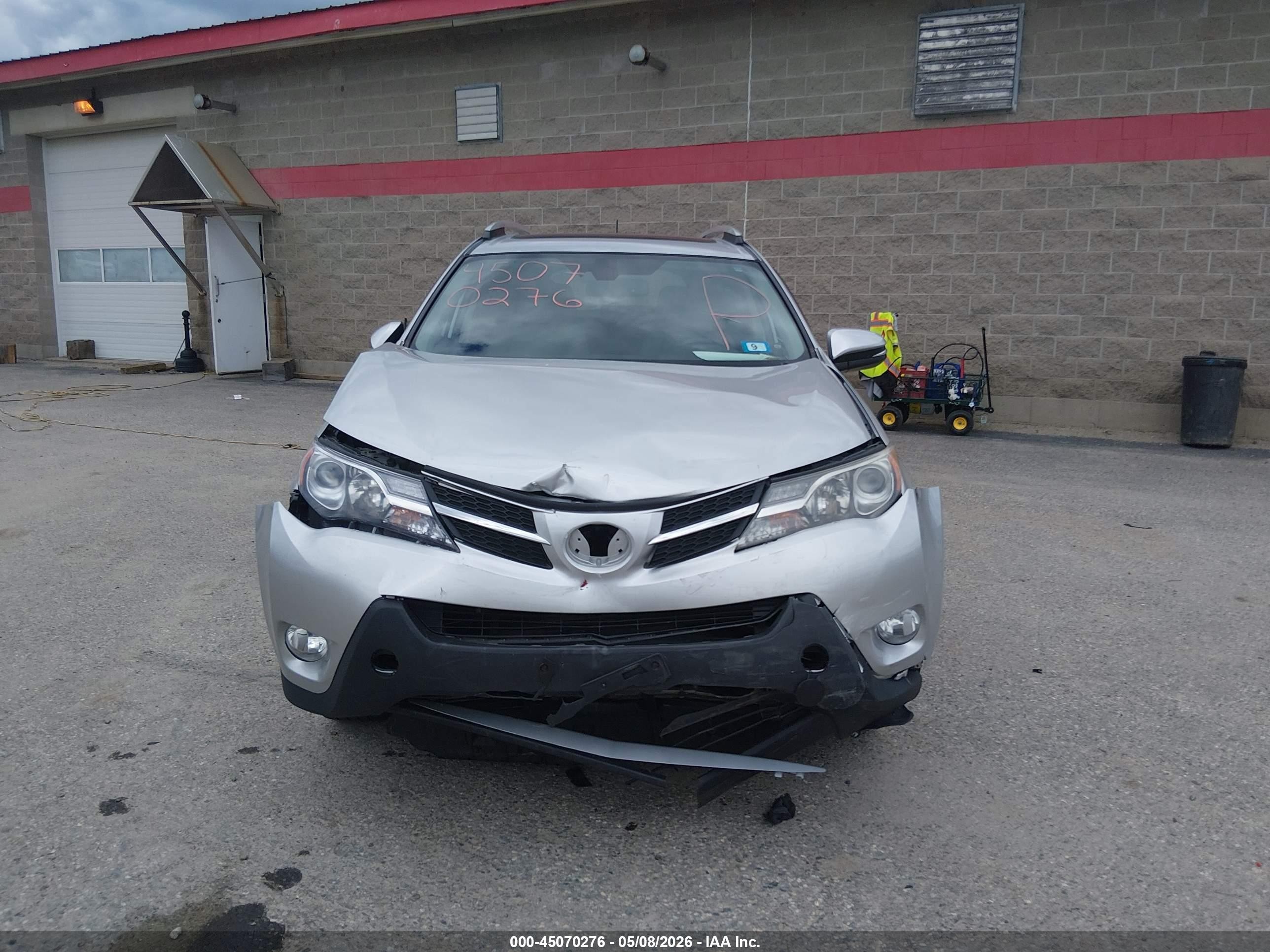 2015 Toyota Rav4 Limited Silver vin: 2T3YFREV0FW216199