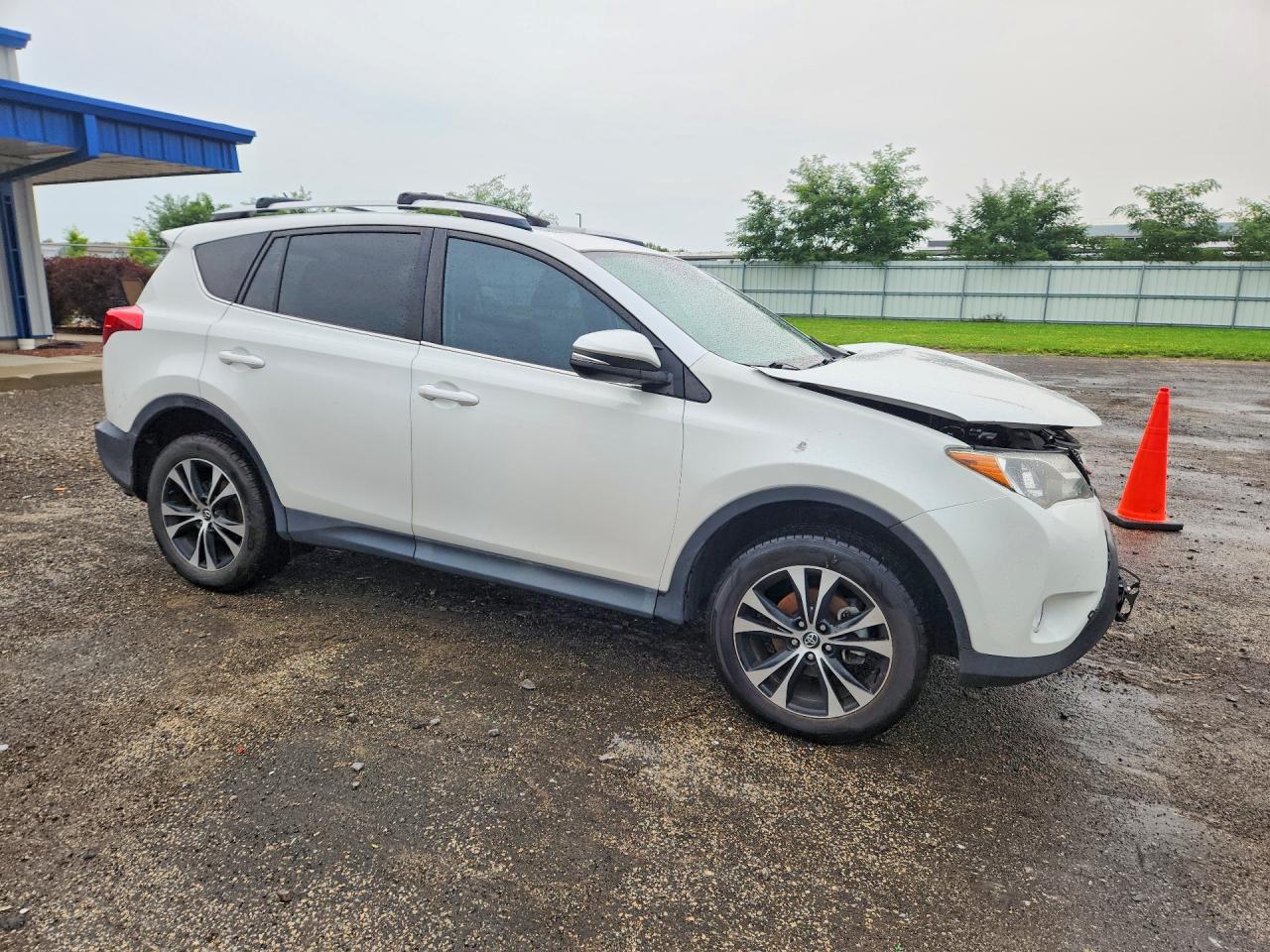 2015 Toyota Rav4 Limited White vin: 2T3YFREV0FW223041