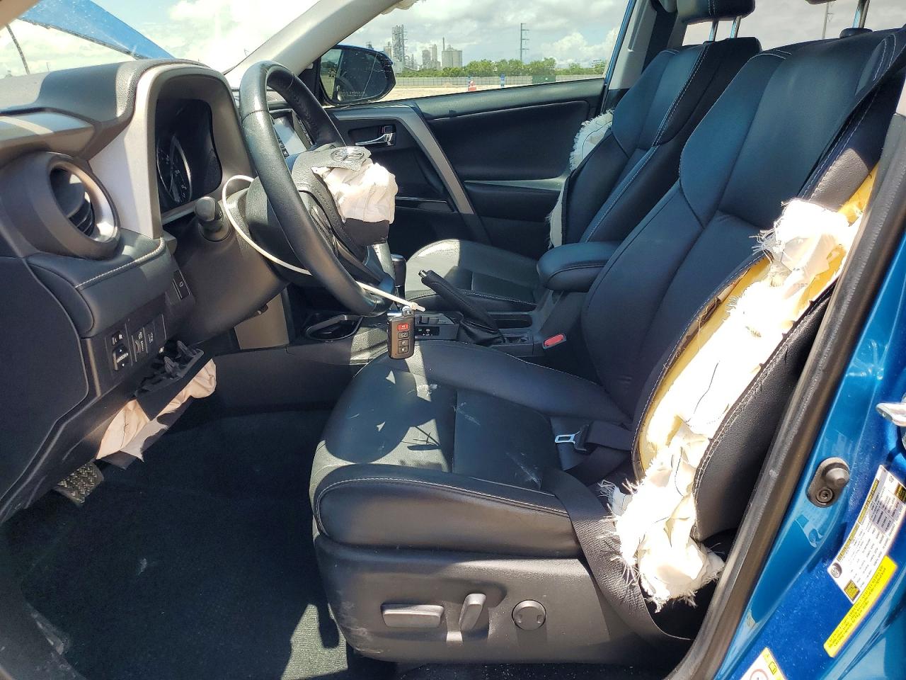 2018 Toyota Rav4 Limited Blue vin: 2T3YFREV0JW498384