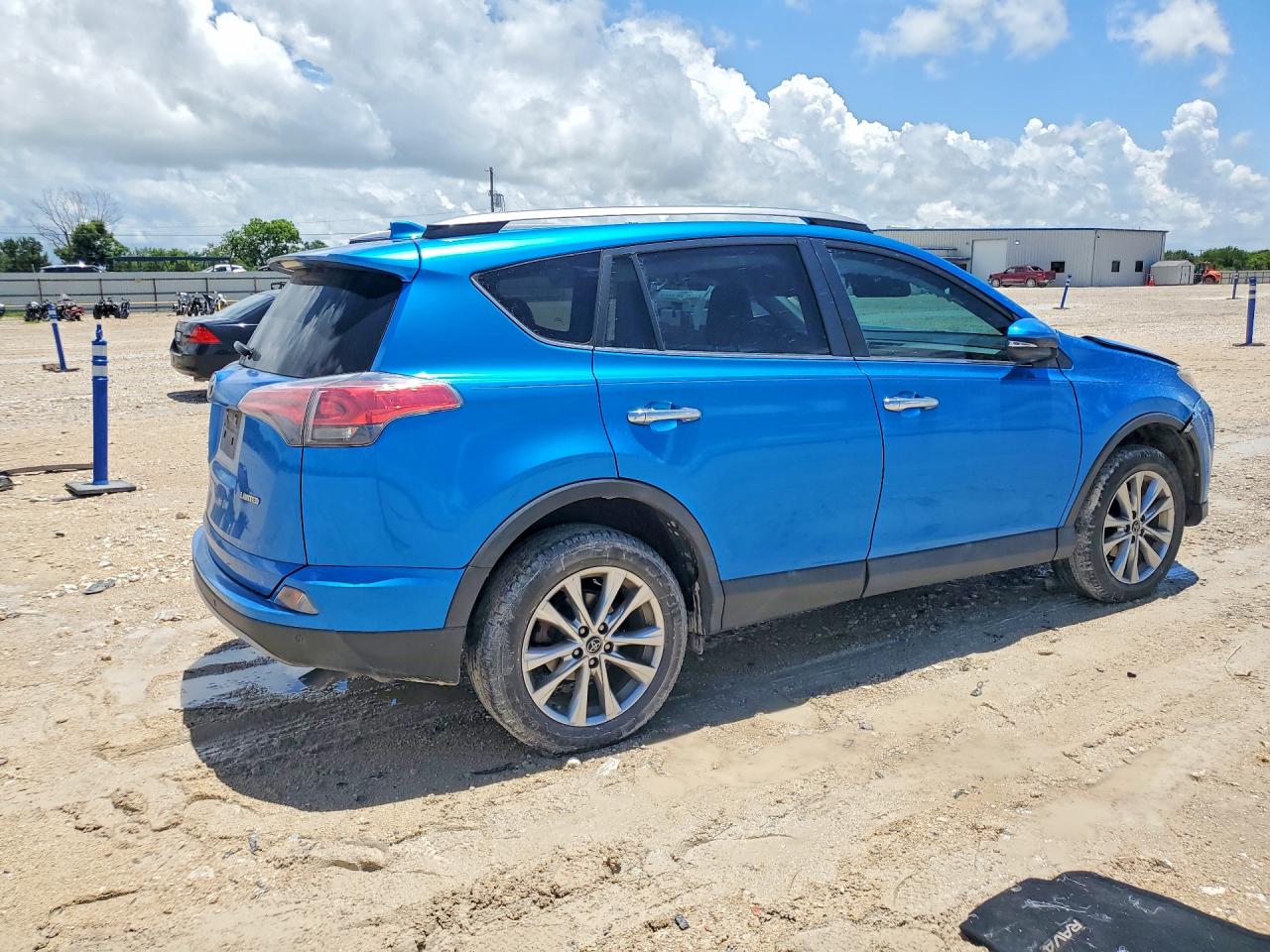 2018 Toyota Rav4 Limited Blue vin: 2T3YFREV0JW498384