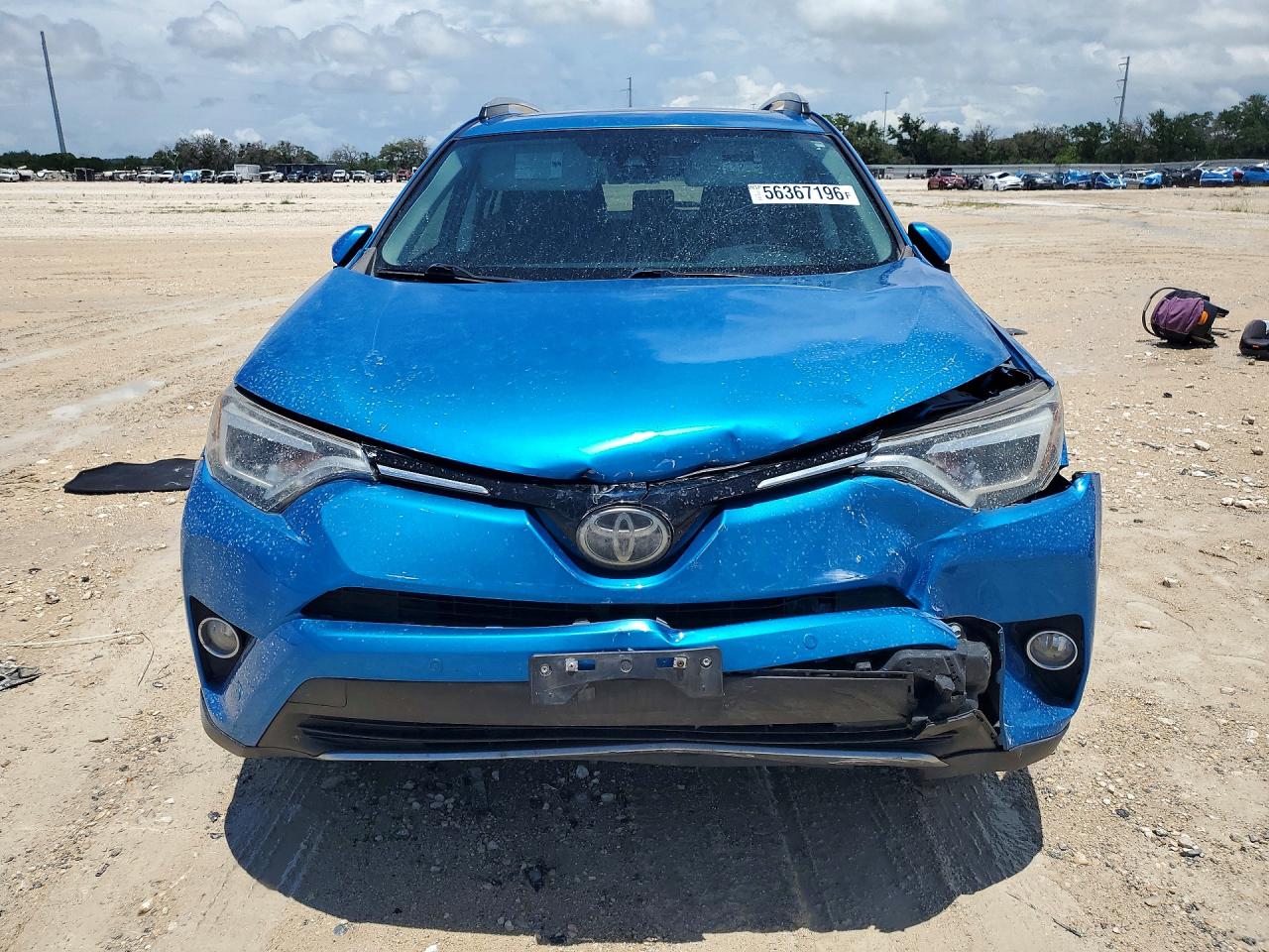 2018 Toyota Rav4 Limited Blue vin: 2T3YFREV0JW498384