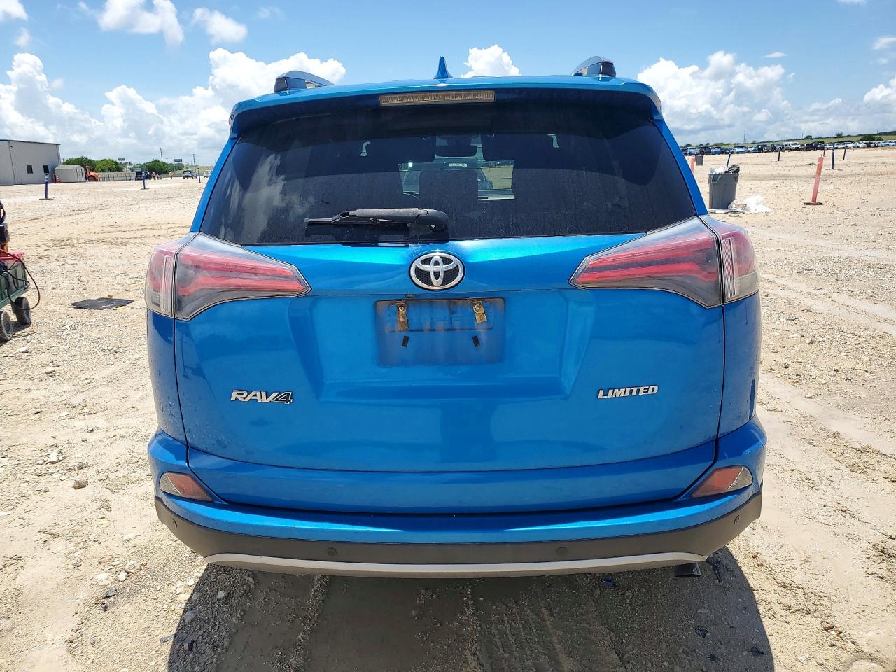 2018 Toyota Rav4 Limited Blue vin: 2T3YFREV0JW498384