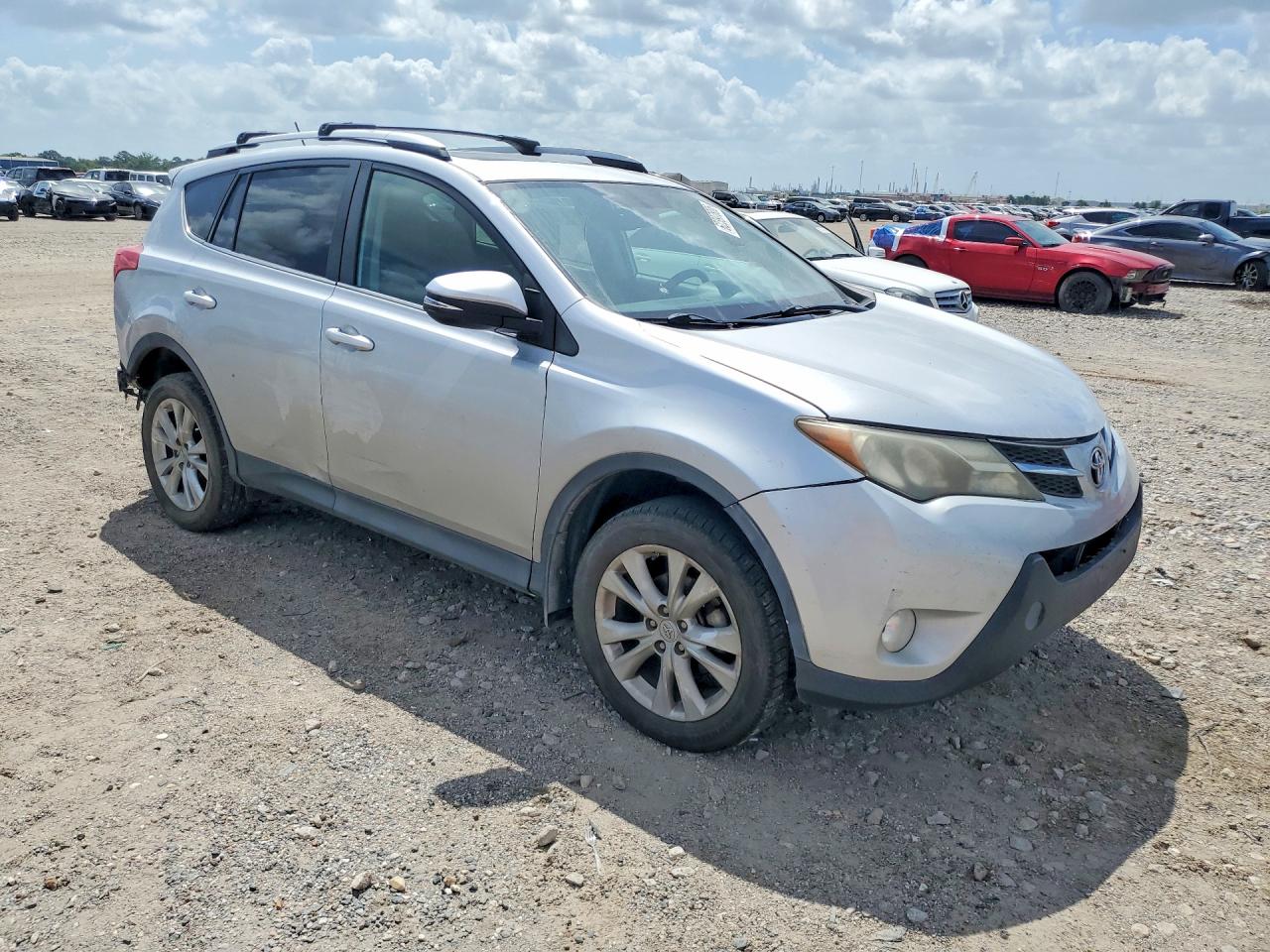 2013 Toyota Rav4 Limited Серебряный vin: 2T3YFREV1DW008264