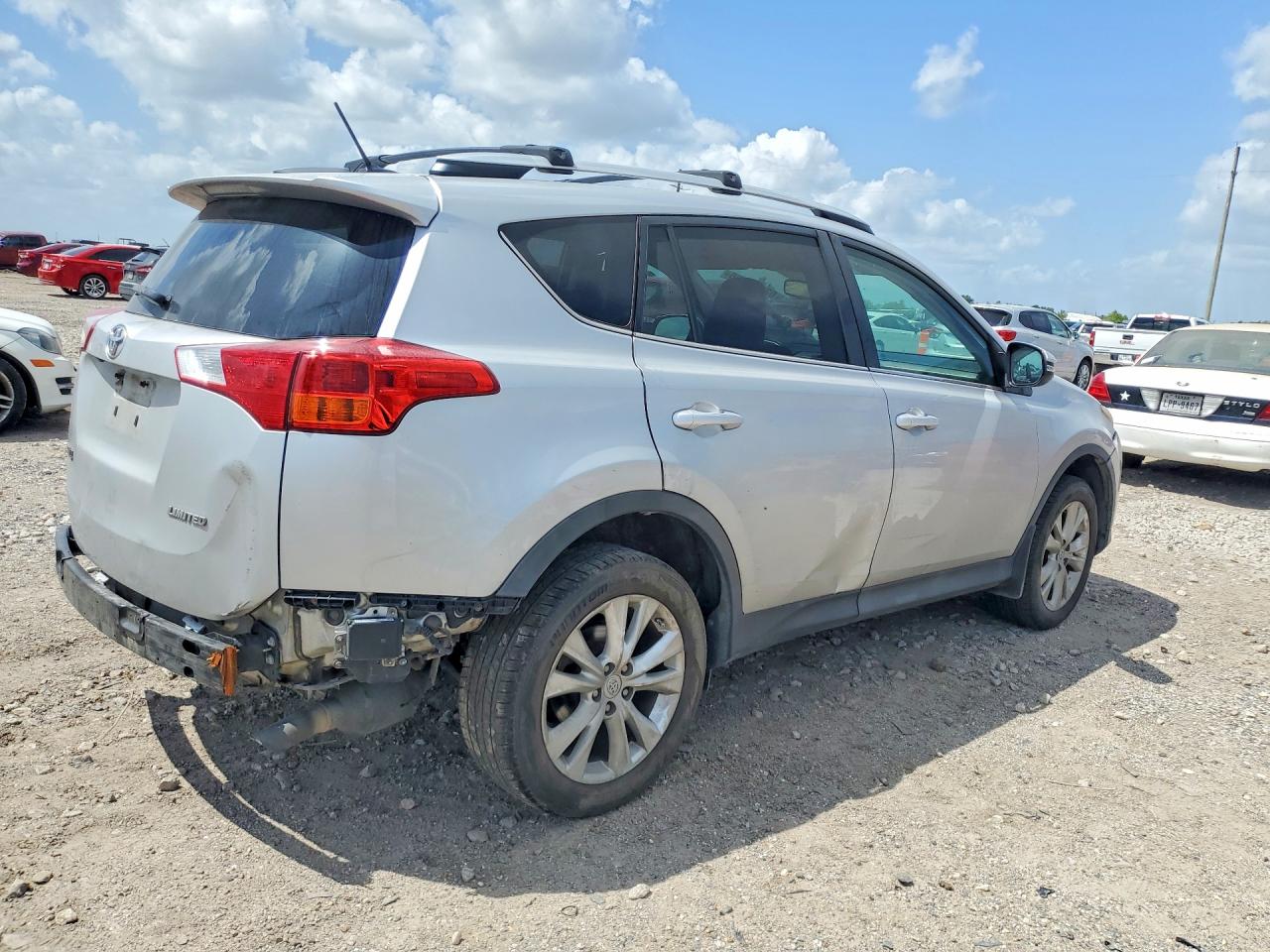 2013 Toyota Rav4 Limited Серебряный vin: 2T3YFREV1DW008264
