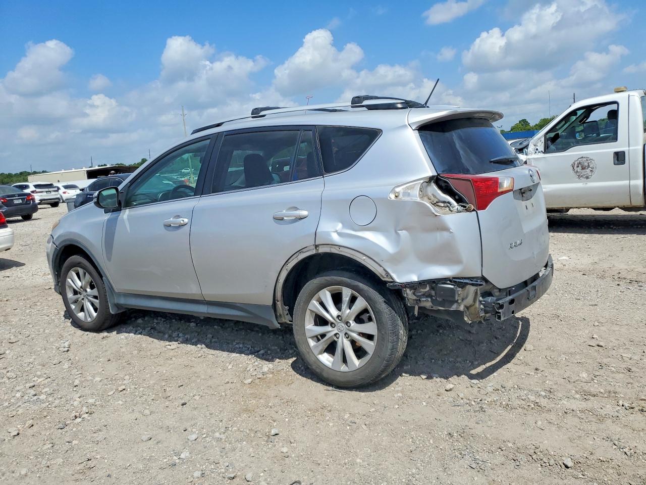 2013 Toyota Rav4 Limited Серебряный vin: 2T3YFREV1DW008264