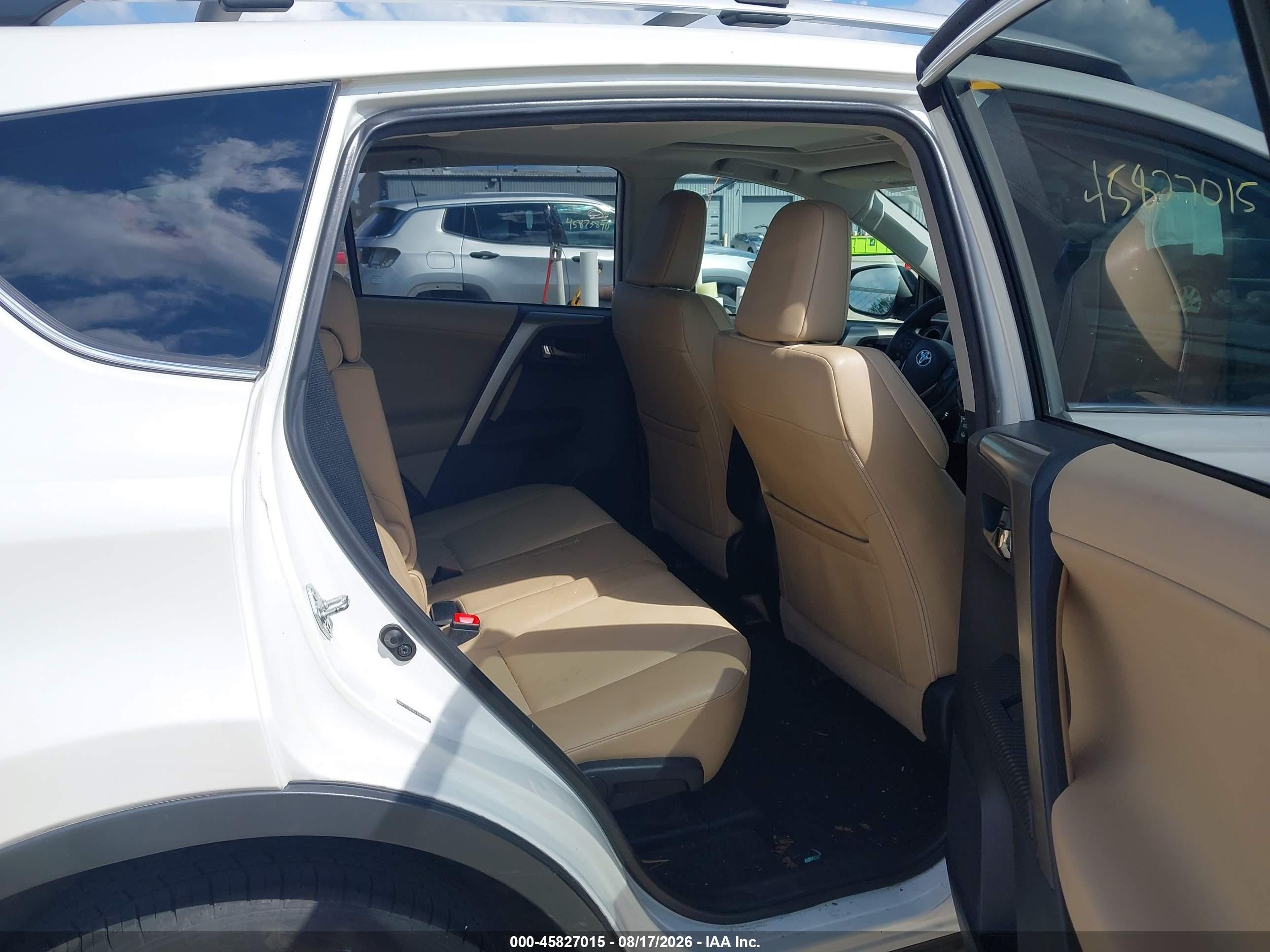 2013 Toyota Rav4 Limited White vin: 2T3YFREV1DW018891